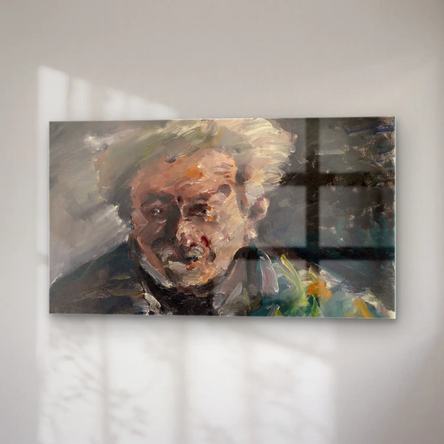 Lovis Corinth – The Homeric Laughter cam tablo — sağ açıdan görünüm