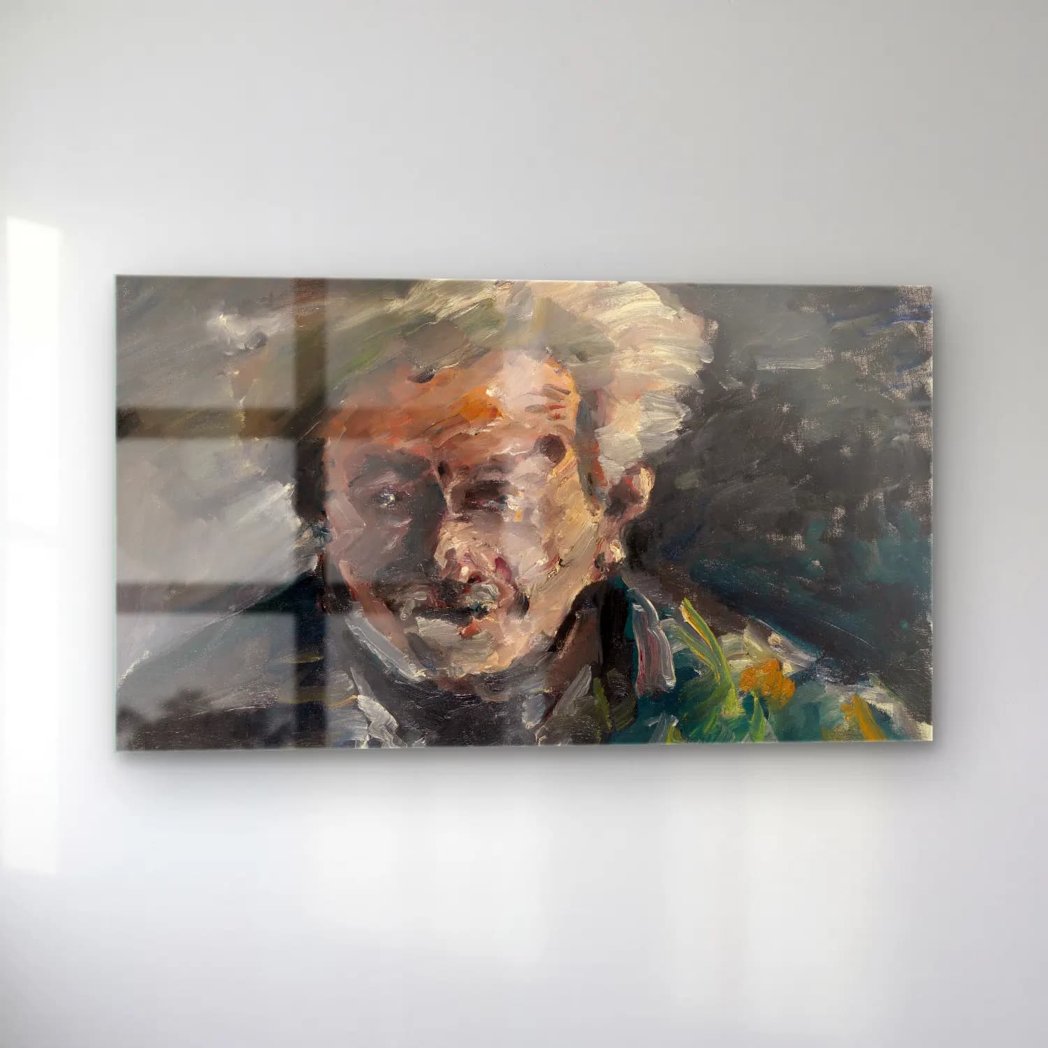 Lovis Corinth – The Homeric Laughter cam tablo — sol açıdan görünüm