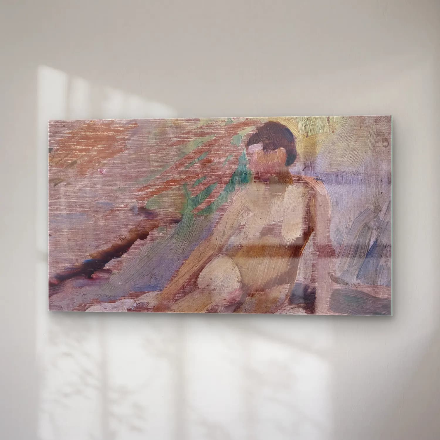 Richard Bergh – Model Study cam tablo — sağ açıdan görünüm