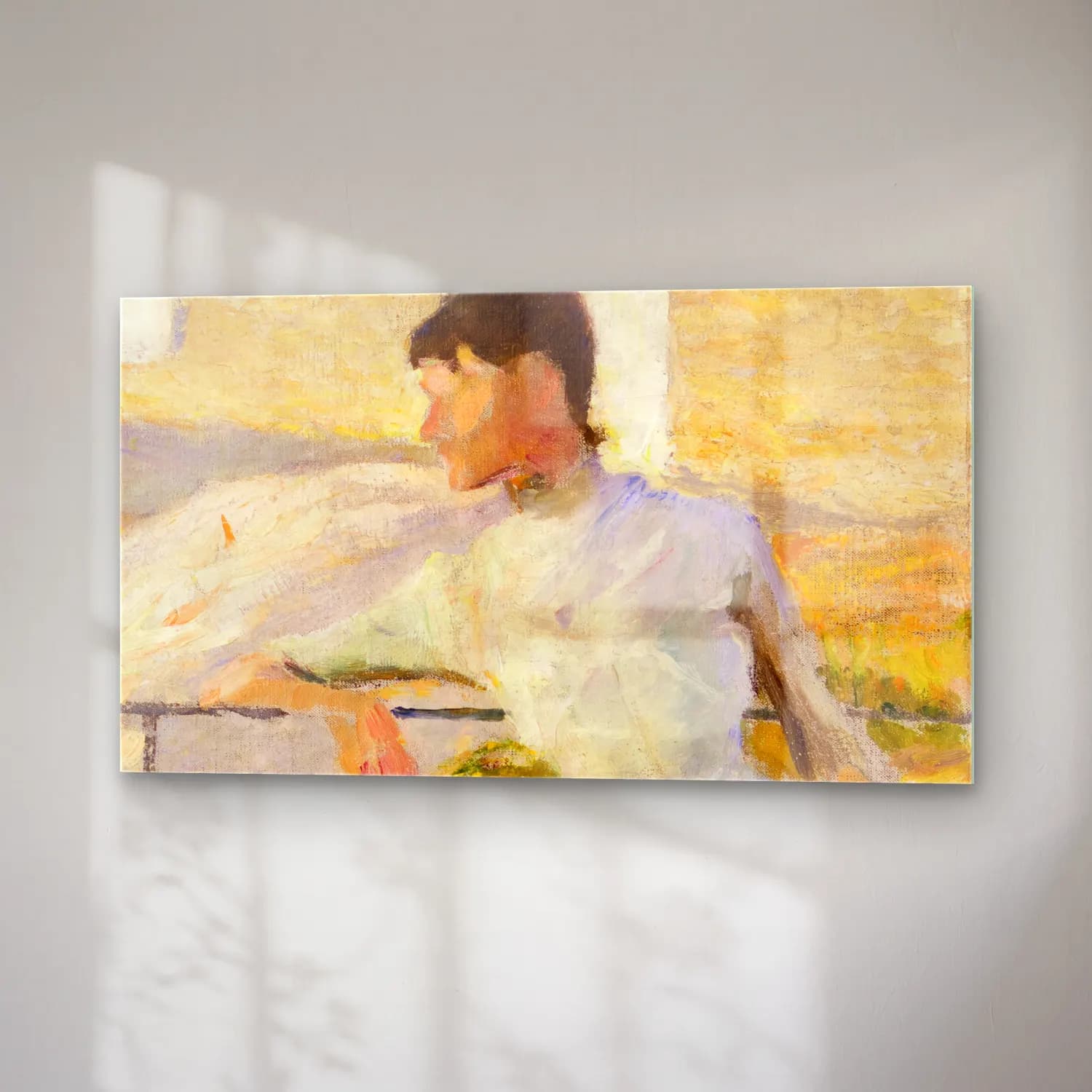 Richard Bergh – Portrait of Julia Beck cam tablo — sağ açıdan görünüm