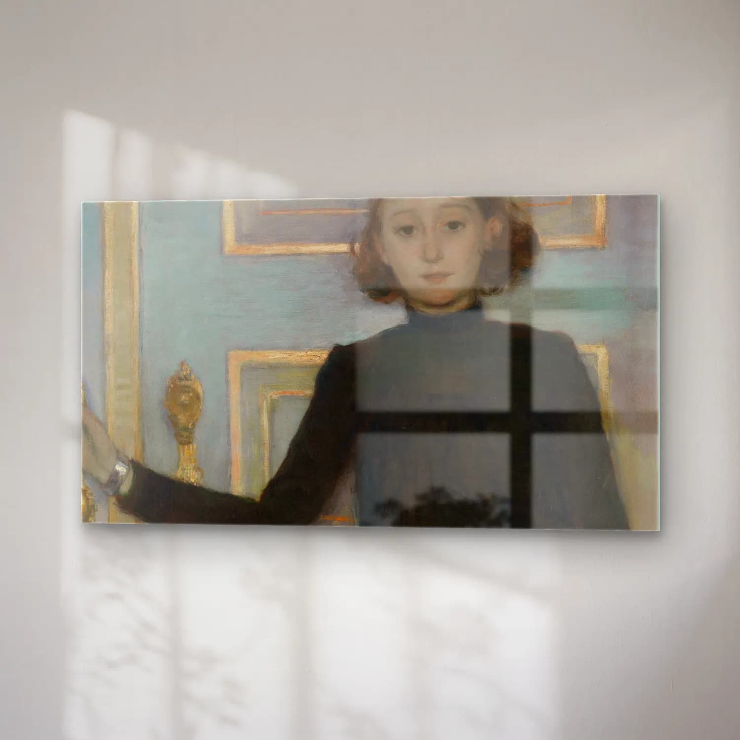 Theo van Rysselberghe – Theo van Rysselberghe - Portrait of Marguerite van Mons cam tablo — sağ açıdan görünüm