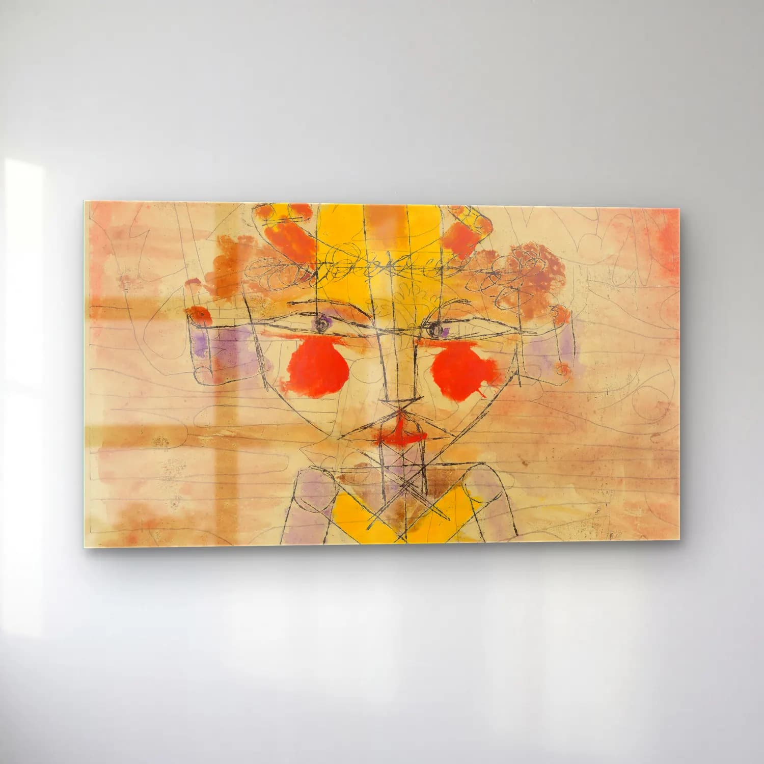 Georges Valmier – Jumping Jack cam tablo — sol açıdan görünüm
