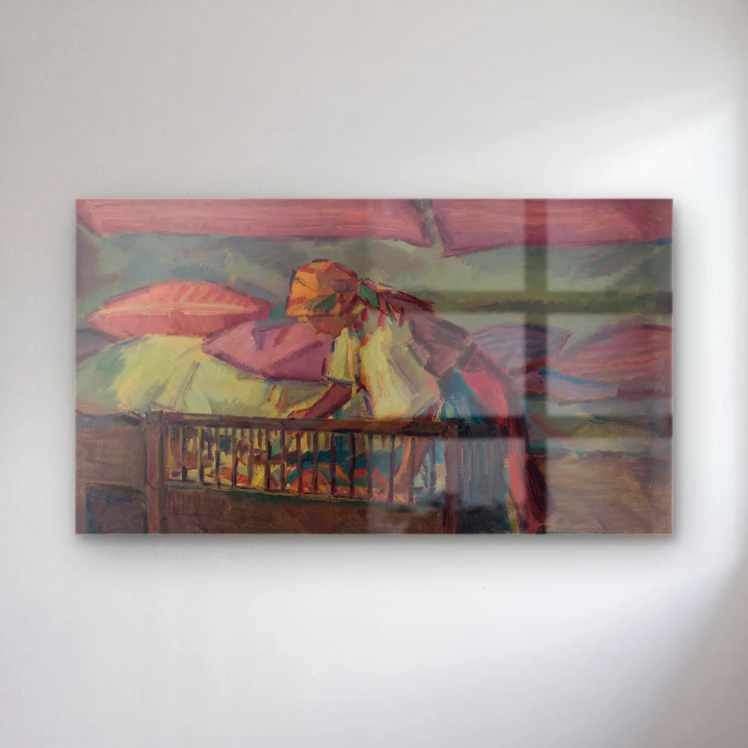 Yağlı Boya Anne ve Çocuk No. 10 cam tablo — Yağlı Boya Anne ve Çocuk No. 10 — yağlı boya anne ve çocuk
