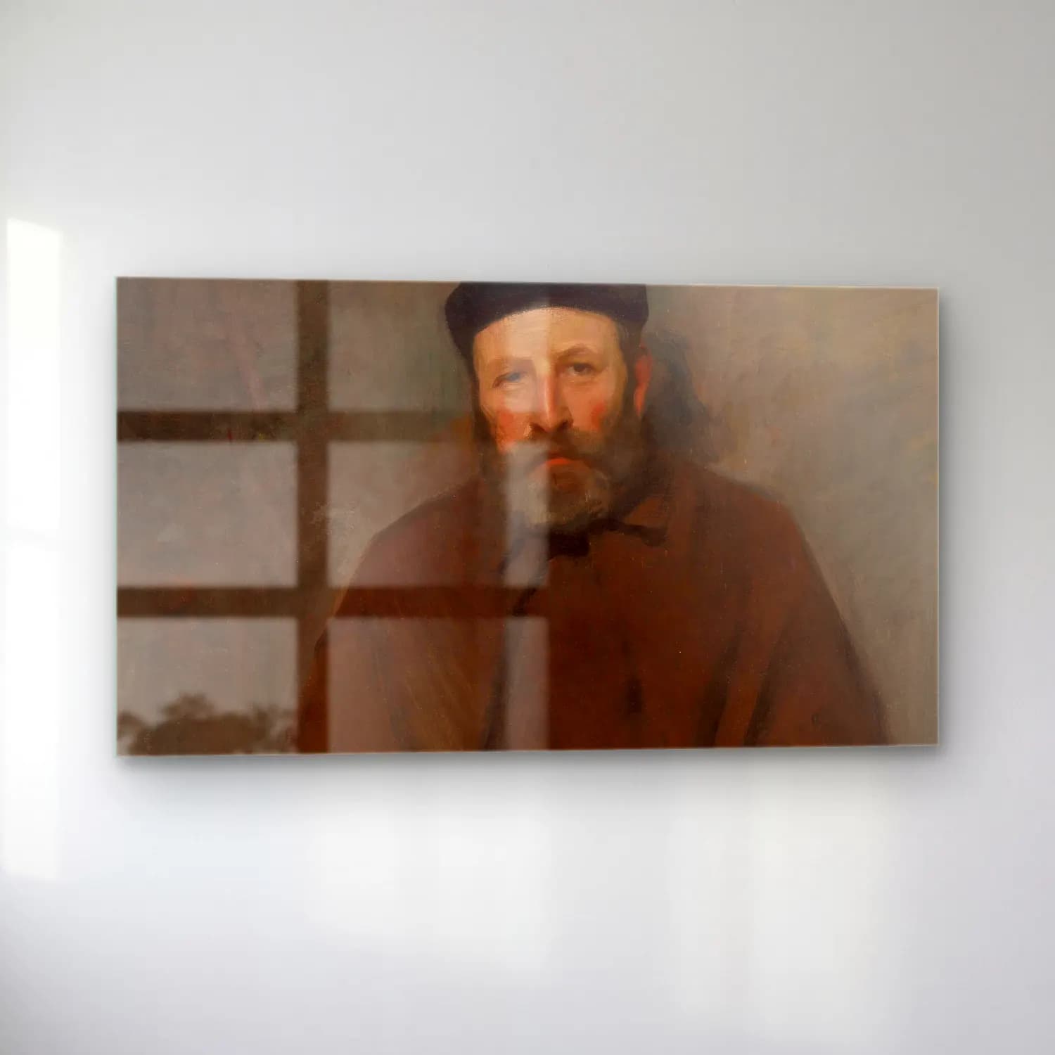 Robert William Vonnoh – Portrait of Arthur Joseph Heseltine cam tablo — sol açıdan görünüm