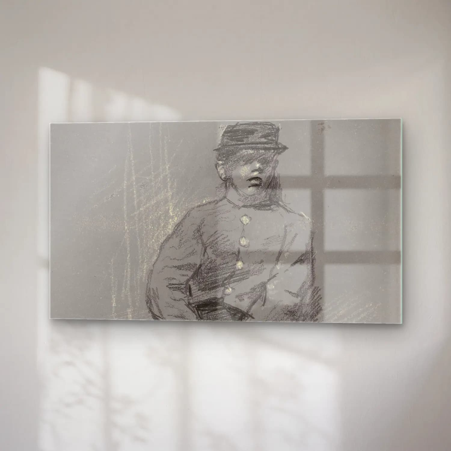 Robert William Vonnoh – The Cadet (late 19th century) cam tablo — sağ açıdan görünüm