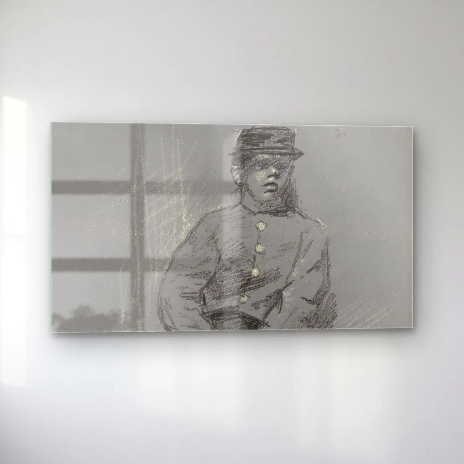 Robert William Vonnoh – The Cadet (late 19th century) cam tablo — sol açıdan görünüm