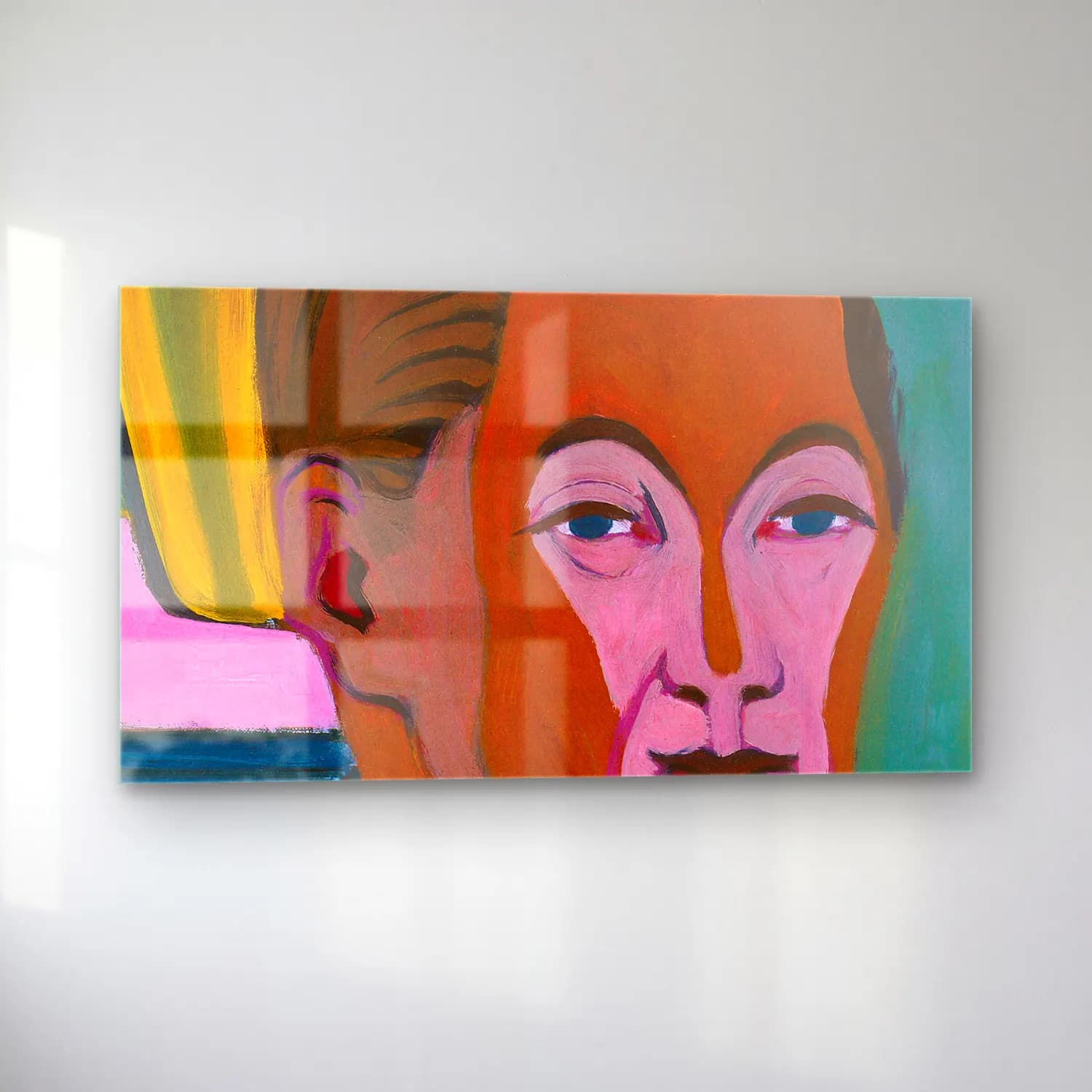 Ernst Ludwig Kirchner – Self Portrait cam tablo — sol açıdan görünüm