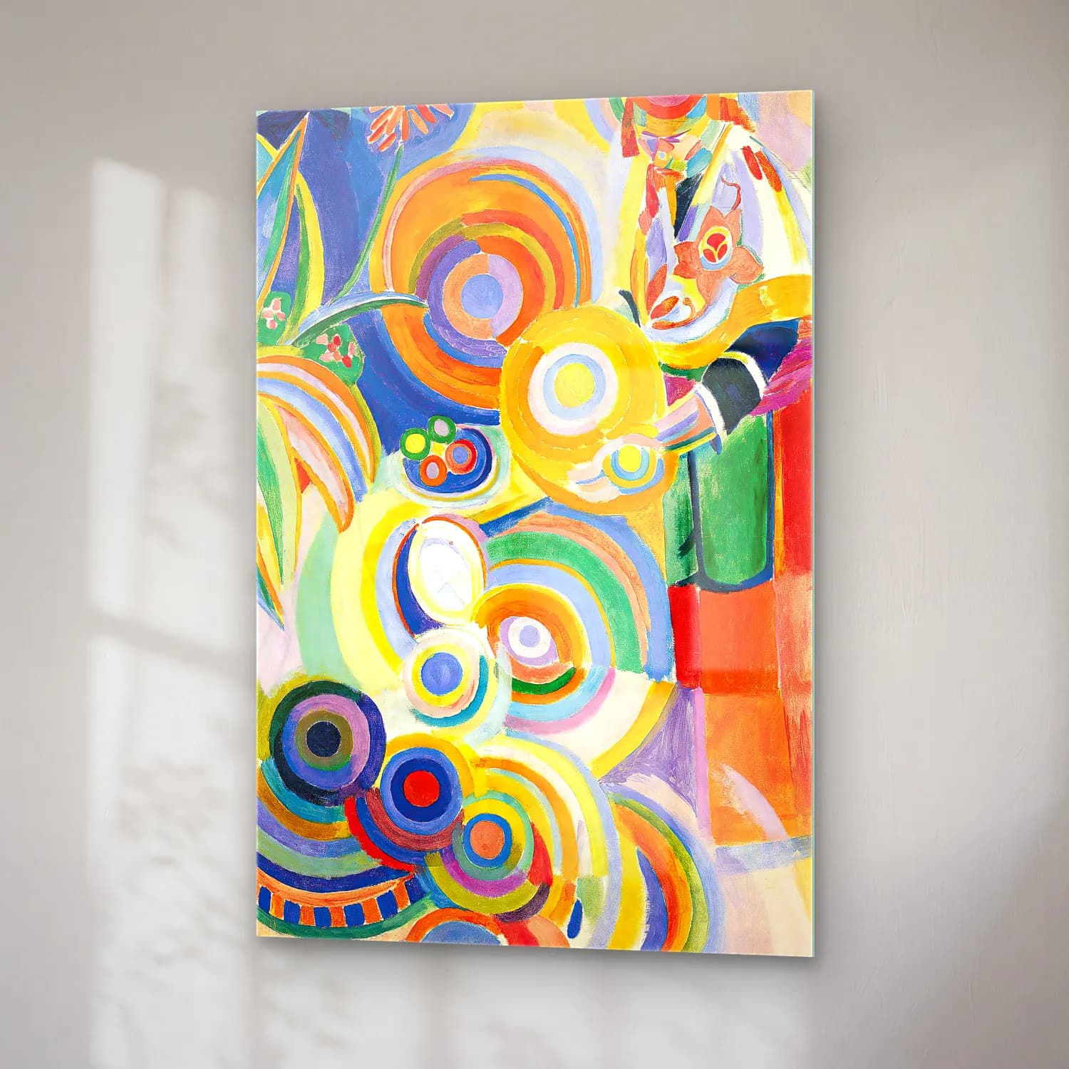 Robert Delaunay – Portuguese Woman cam tablo — sağ açıdan görünüm