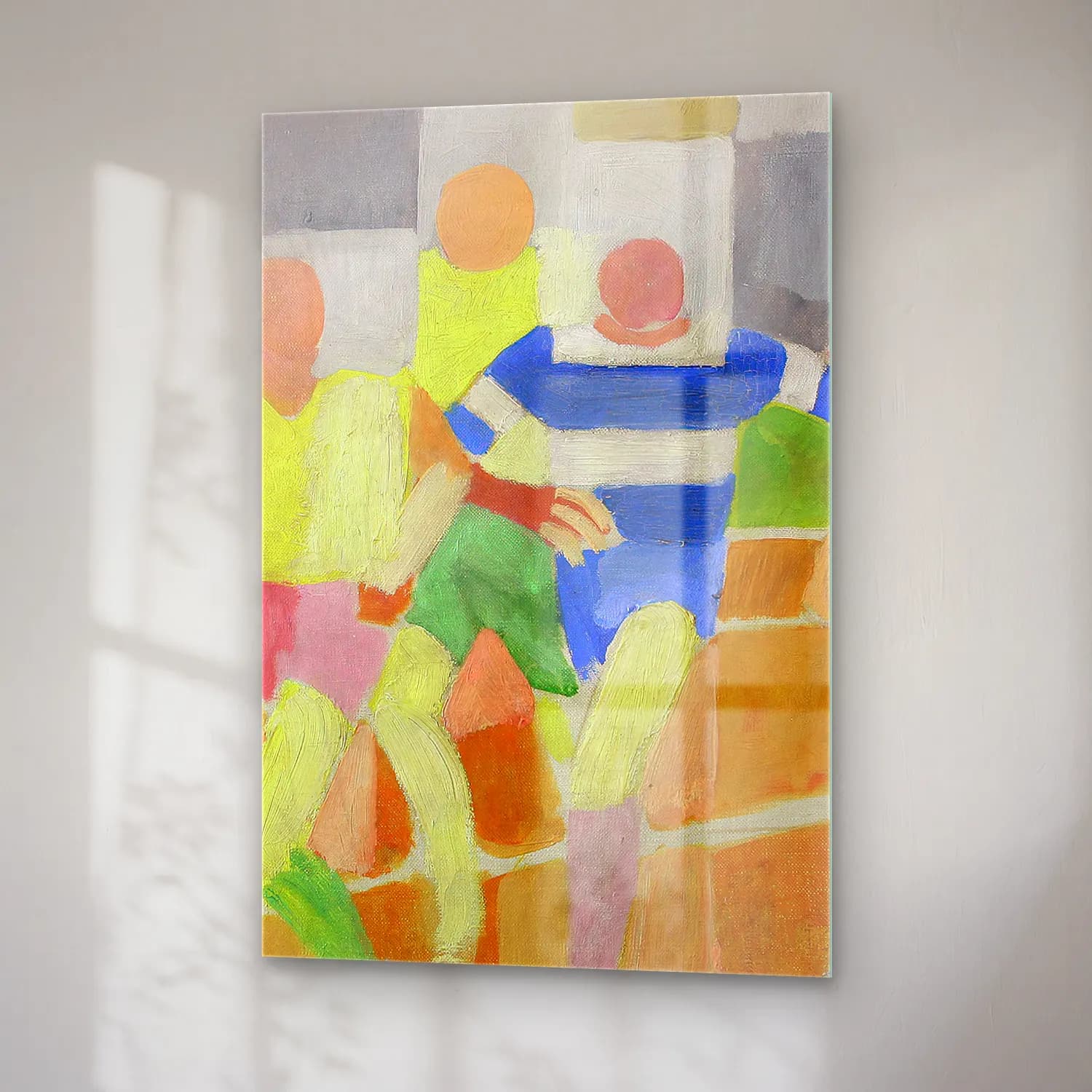 Robert Delaunay – Runners cam tablo — sağ açıdan görünüm