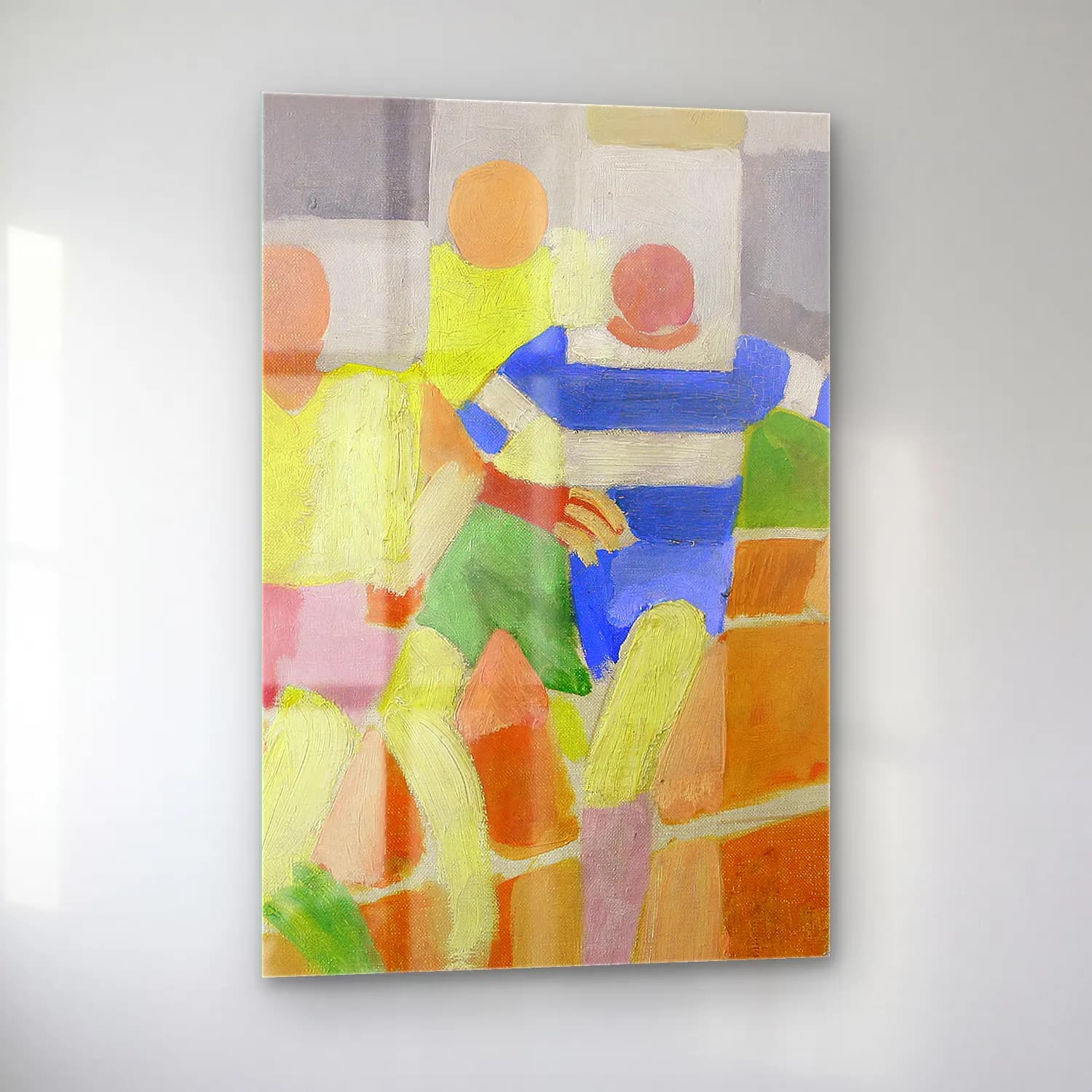 Robert Delaunay – Runners cam tablo — sol açıdan görünüm