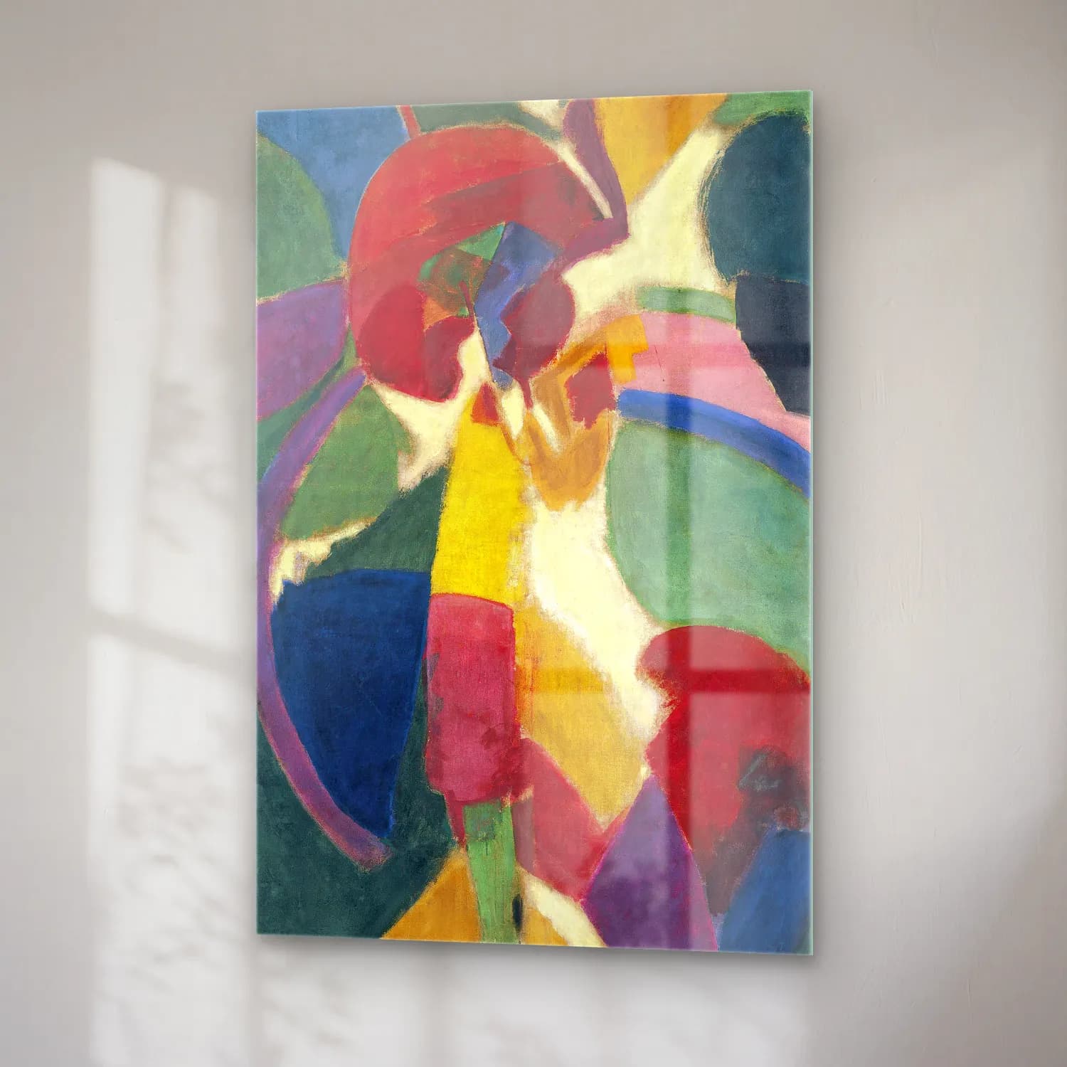 Robert Delaunay – Woman with a Parasol cam tablo — sağ açıdan görünüm