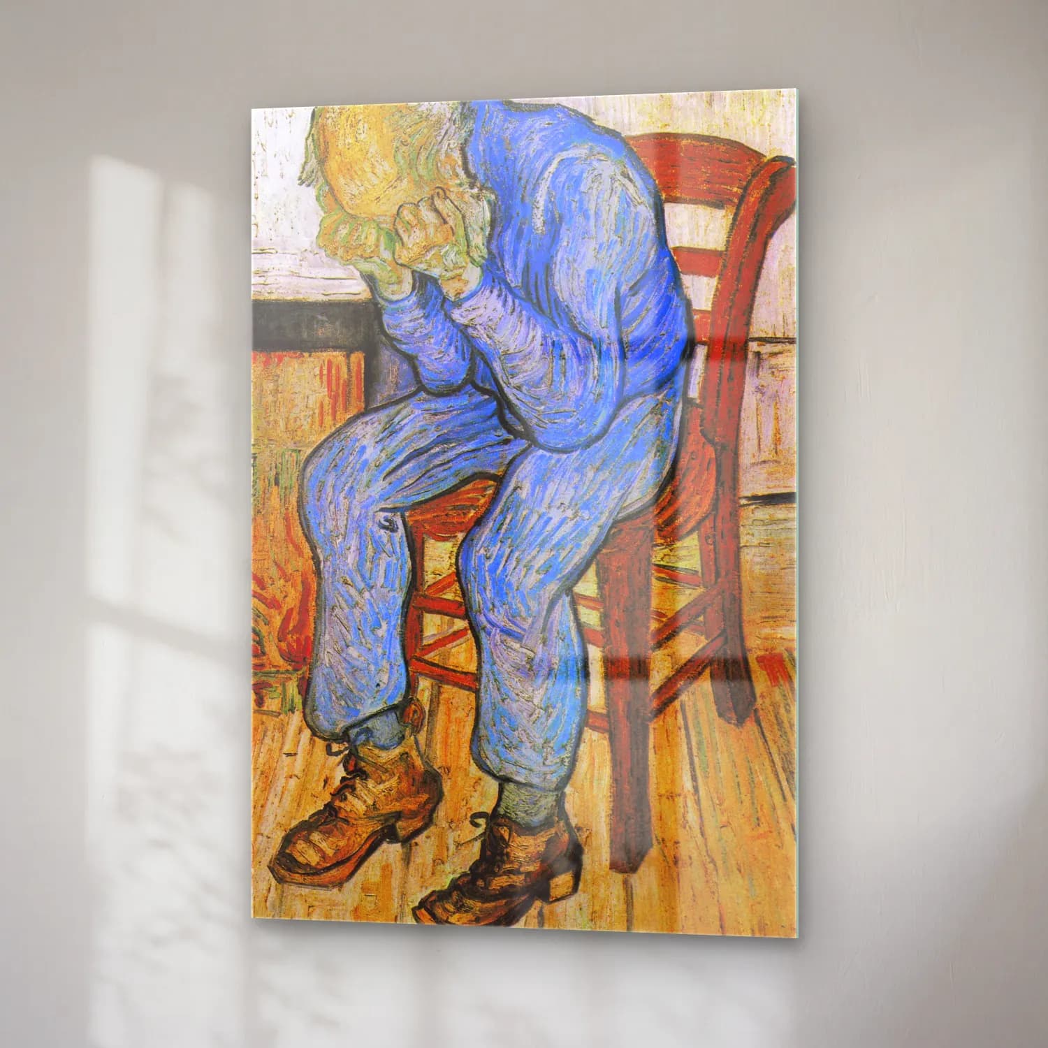 Vincent van Gogh – At Eternity s Gate cam tablo — sağ açıdan görünüm