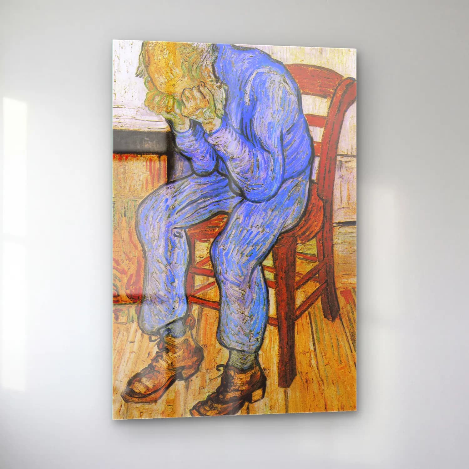 Vincent van Gogh – At Eternity s Gate cam tablo — sol açıdan görünüm