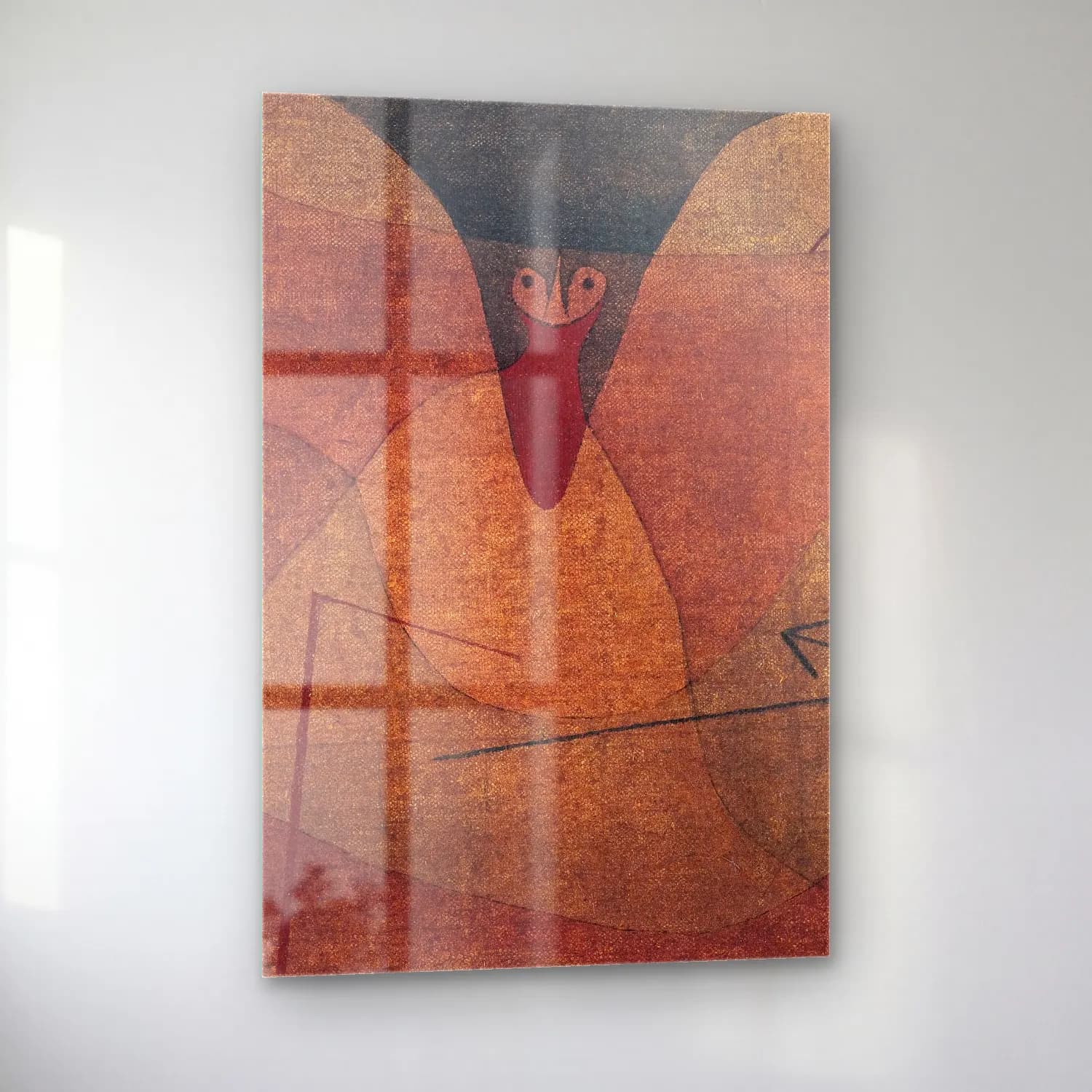 Paul Klee – Aviatic Evolution cam tablo — sol açıdan görünüm