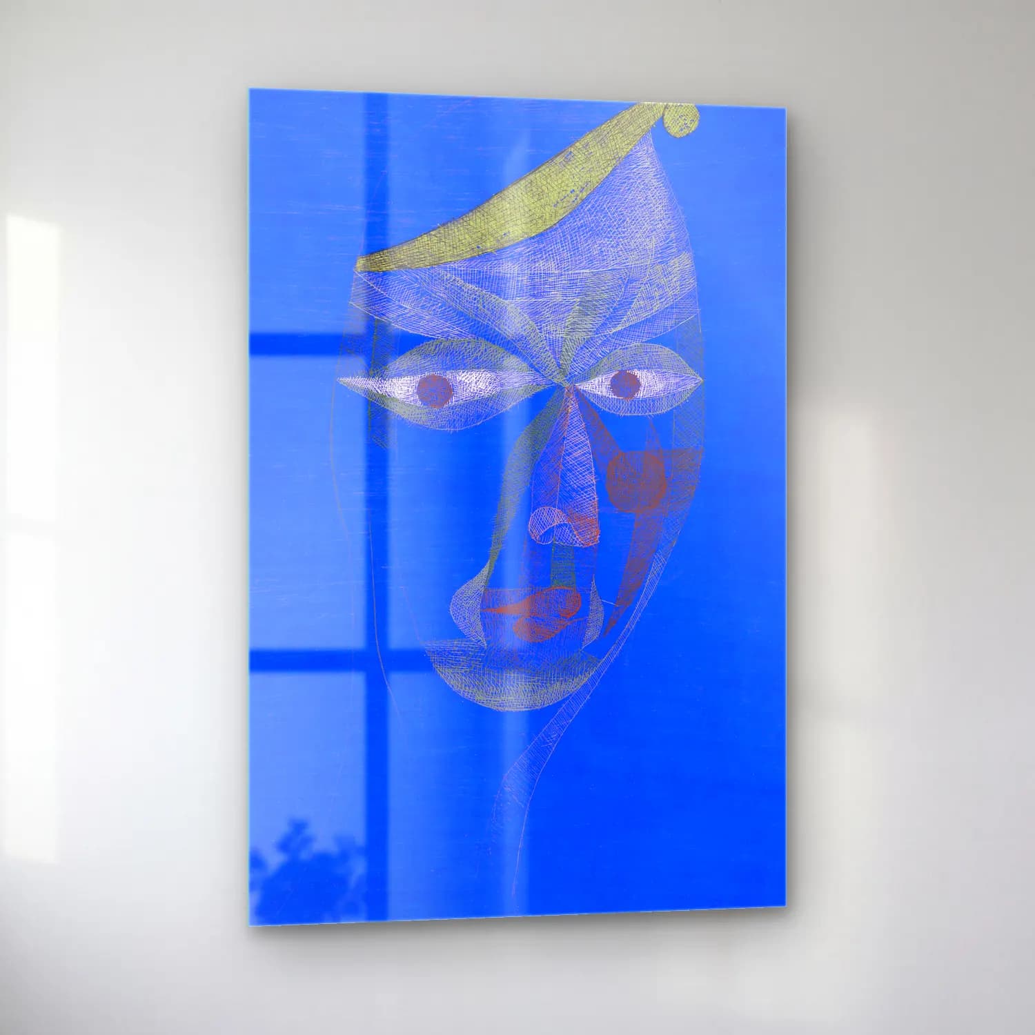 Paul Klee – Bildnis eines Asiaten (Portrait of an Oriental) cam tablo — sol açıdan görünüm