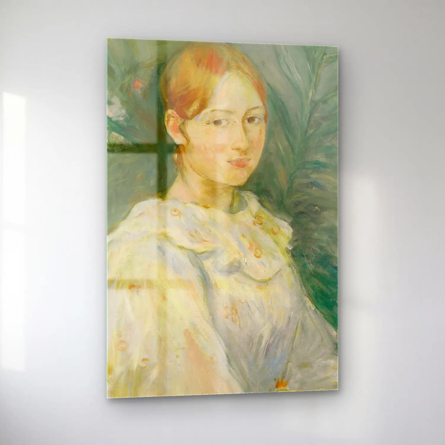 Berthe Morisot – Alice Gamby En Buste cam tablo — sol açıdan görünüm