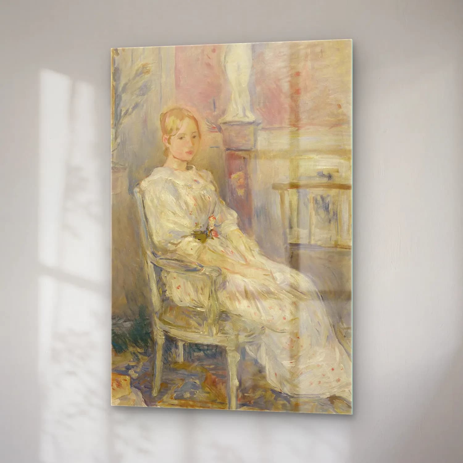 Berthe Morisot – Alice Gamby dans le salon cam tablo — sağ açıdan görünüm