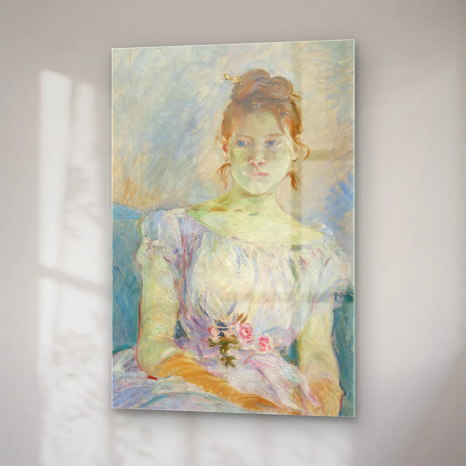 Berthe Morisot – Paule Gobillard en robe de bal cam tablo — sağ açıdan görünüm