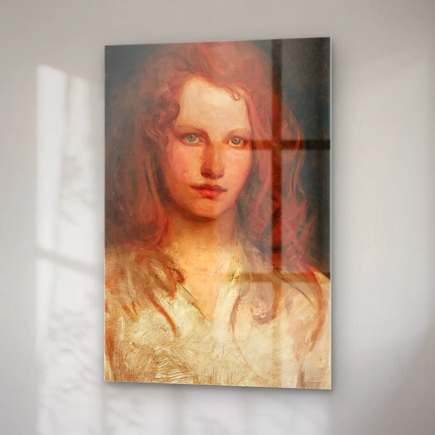 Abbott Handerson Thayer – Margaret McKittrick cam tablo — sağ açıdan görünüm
