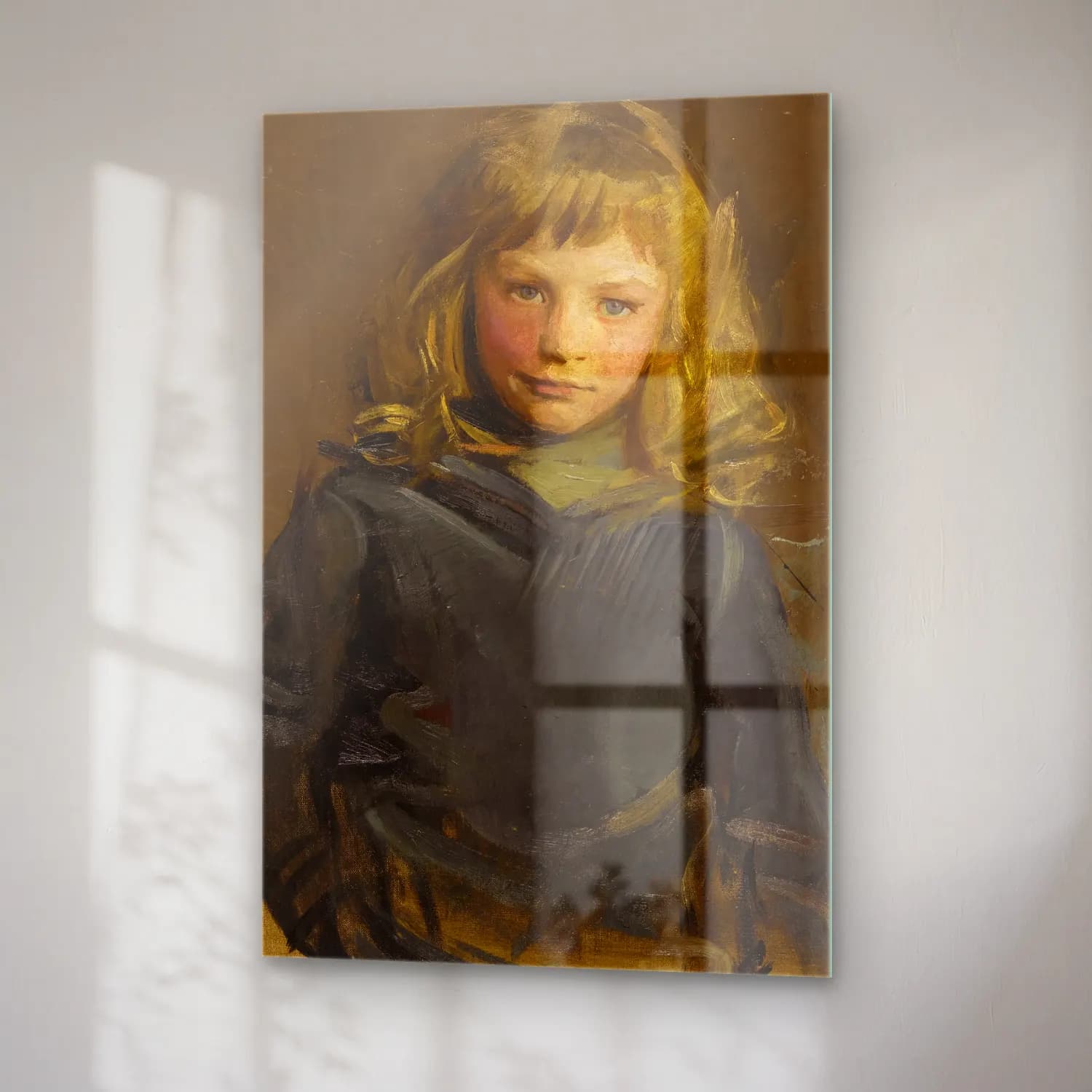 Abbott Handerson Thayer – Study for ‘Harry Whiting, Nephew of the Artist’ cam tablo — sağ açıdan görünüm