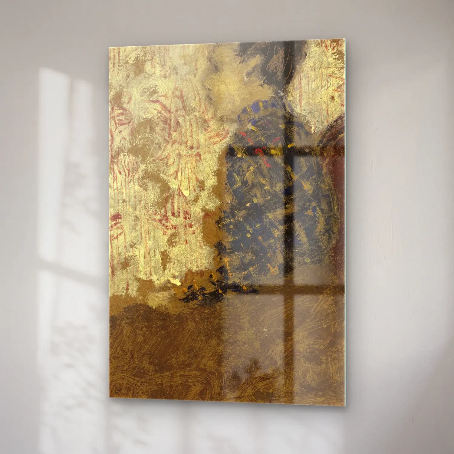 Édouard Vuillard – Şapkalı Kadın No. 4 cam tablo — sağ açıdan görünüm