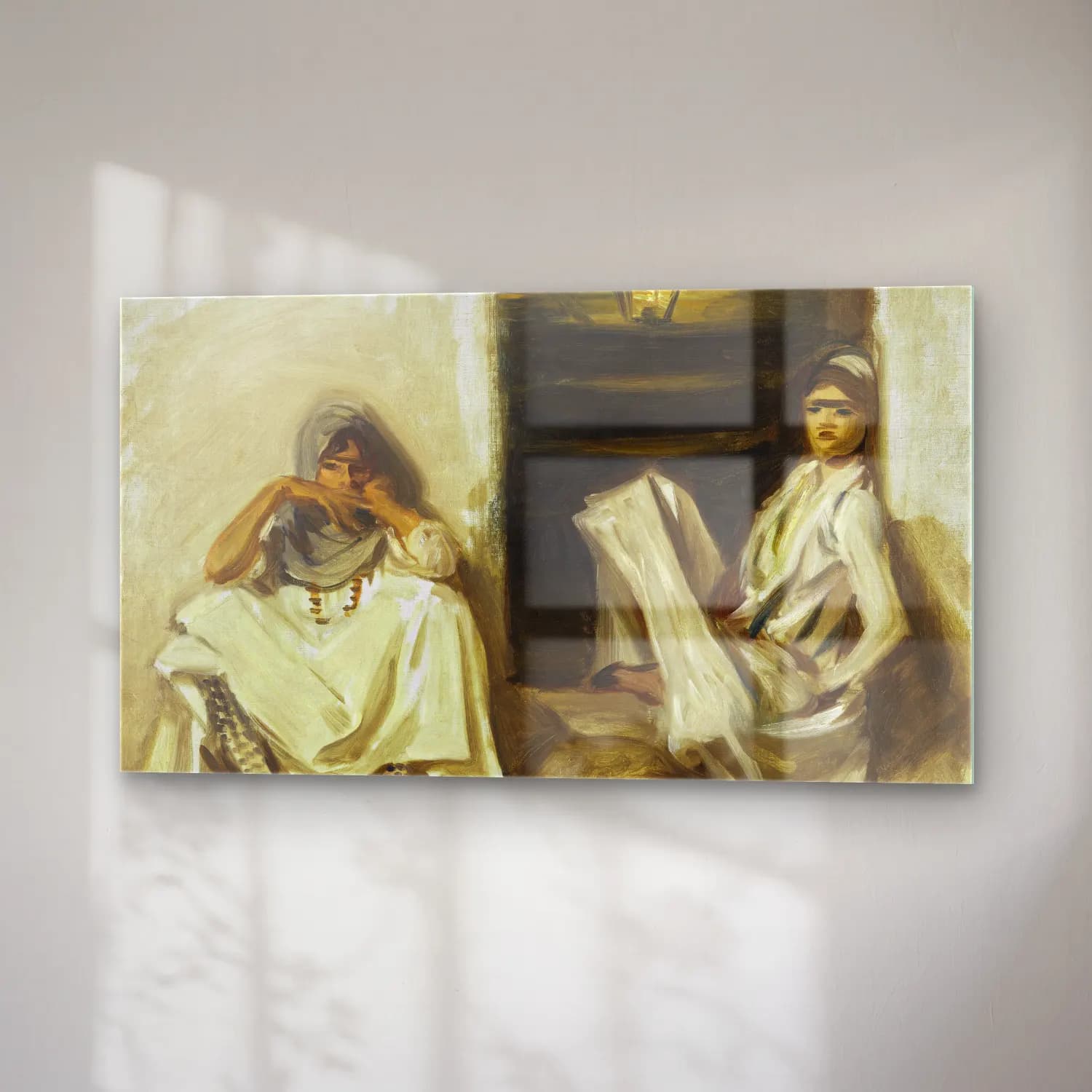 John Singer Sargent – Two Arab Women cam tablo — sağ açıdan görünüm