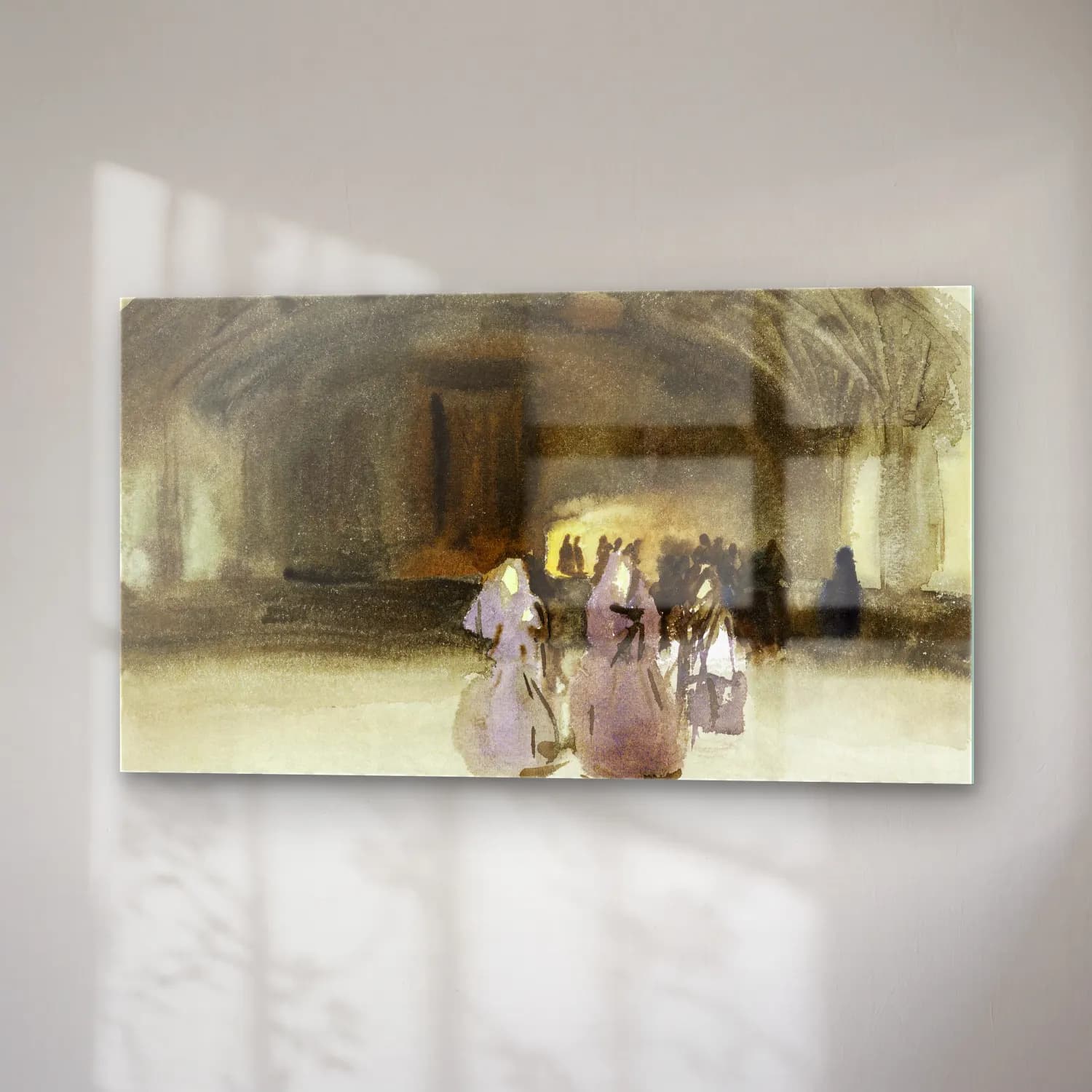 John Singer Sargent – Women Approaching cam tablo — sağ açıdan görünüm
