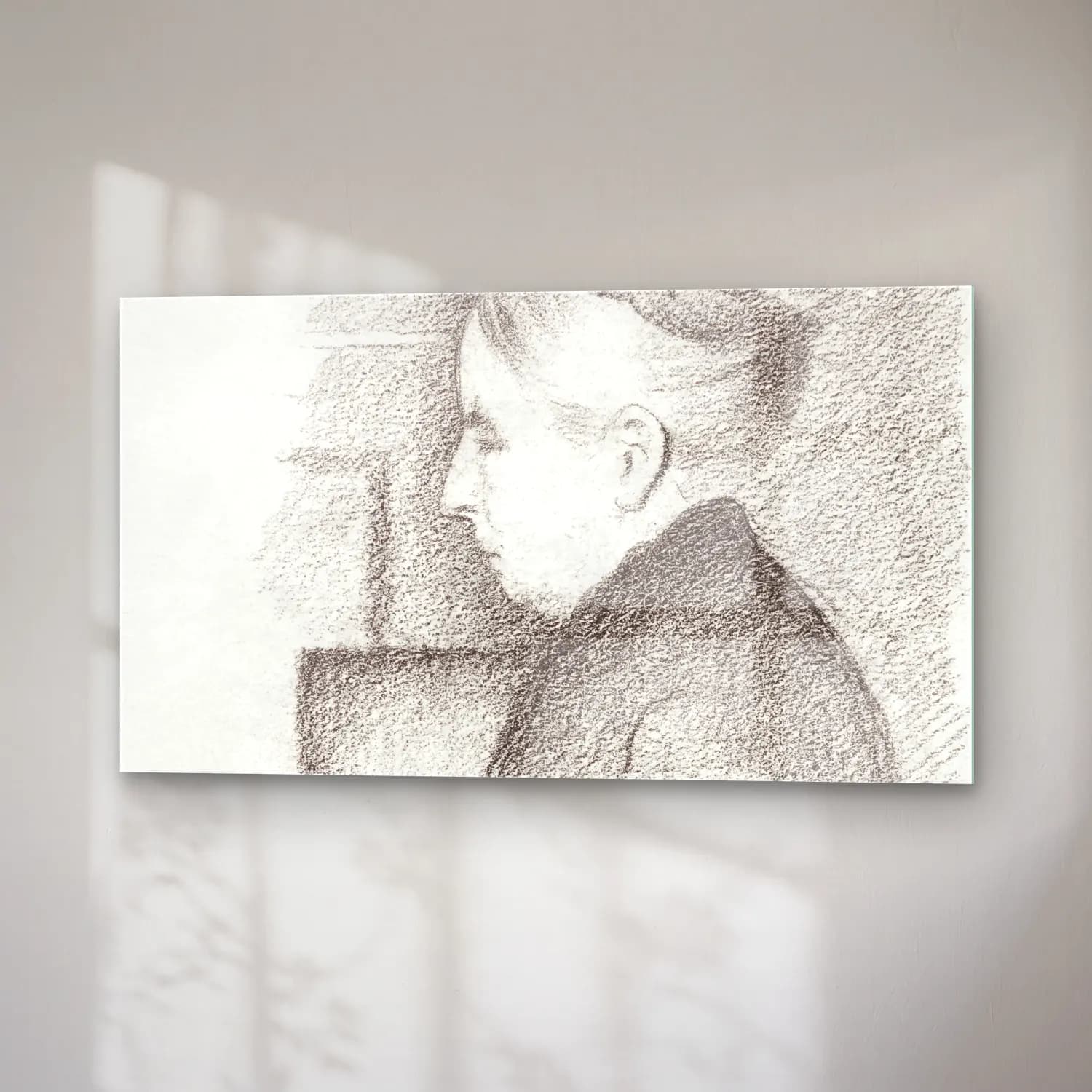 Henri Edmond Cross – Portrait-of-the-Artist s-Mother--painting-by… cam tablo — sağ açıdan görünüm