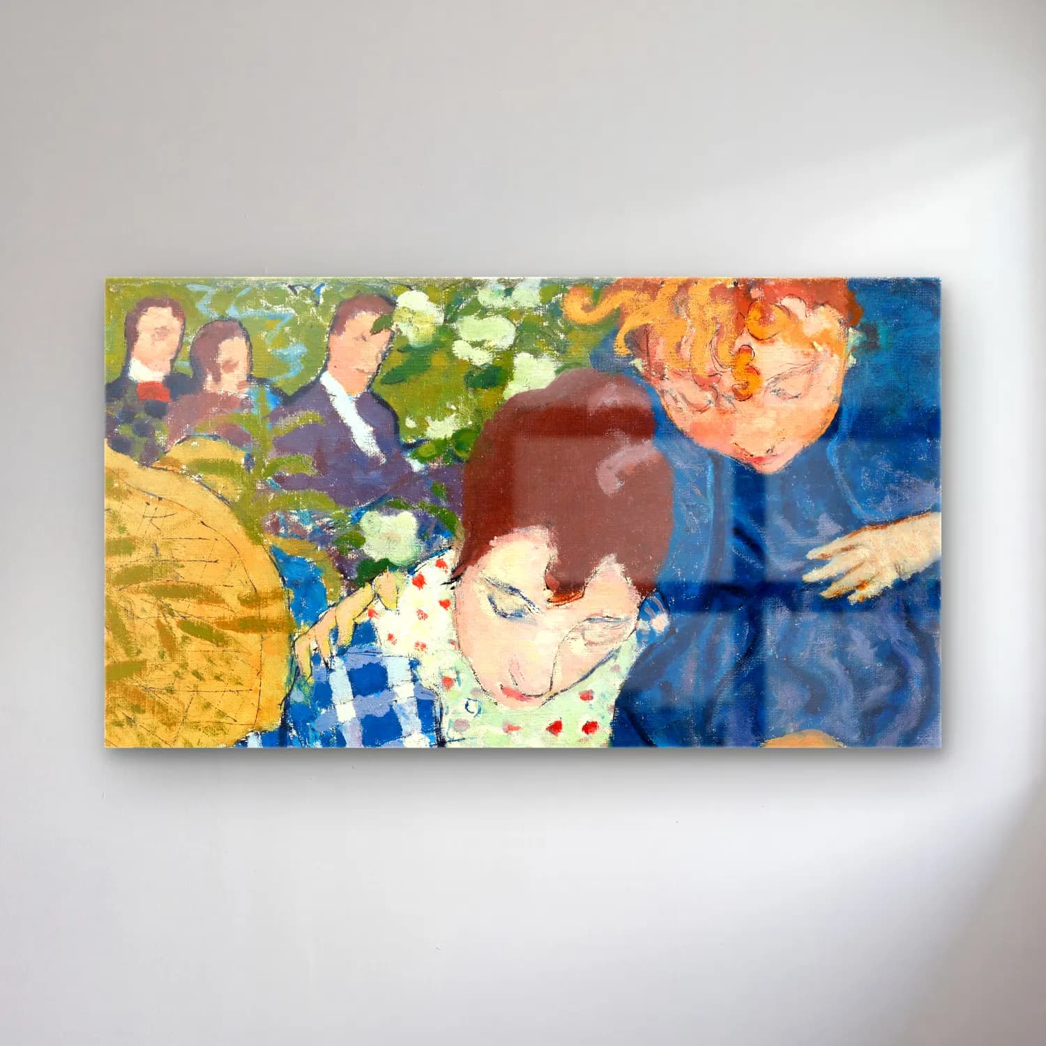 Pierre Bonnard – Woman with Dog cam tablo — Pierre Bonnard – Woman with Dog — empresyonist aşıklar