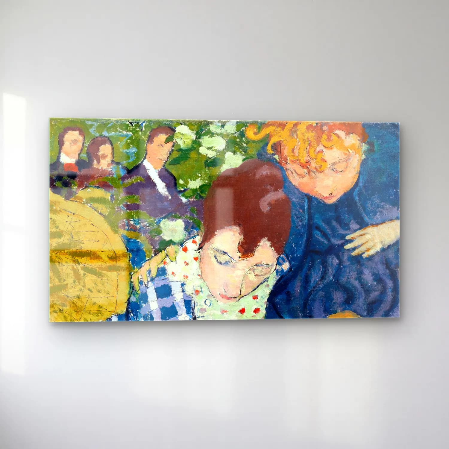 Pierre Bonnard – Woman with Dog cam tablo — sol açıdan görünüm