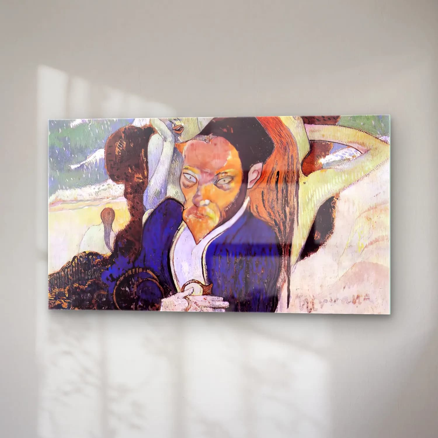 Paul Gauguin – Nirvana, Portrait of Meyer de Haan cam tablo — sağ açıdan görünüm