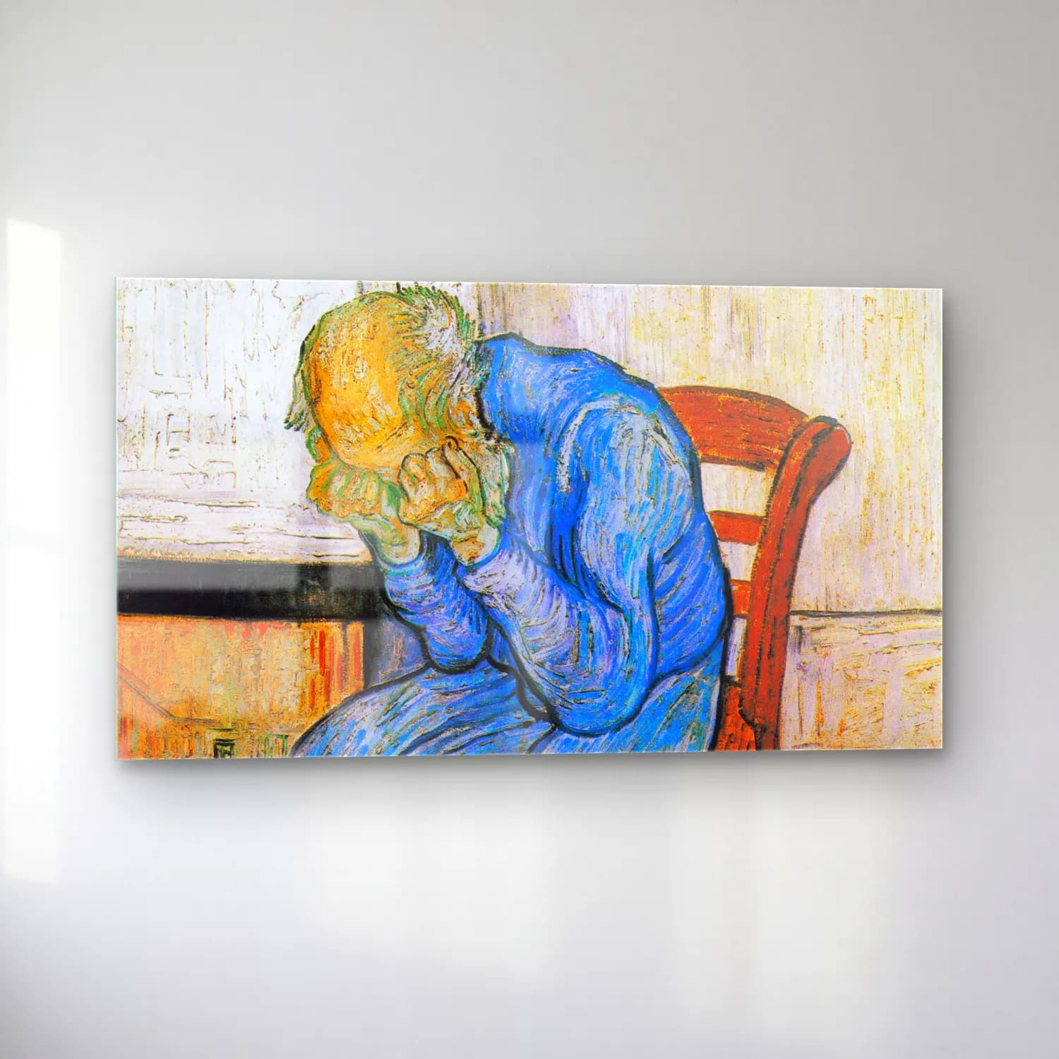 Vincent van Gogh – Van Gogh self-portrait cam tablo — sol açıdan görünüm