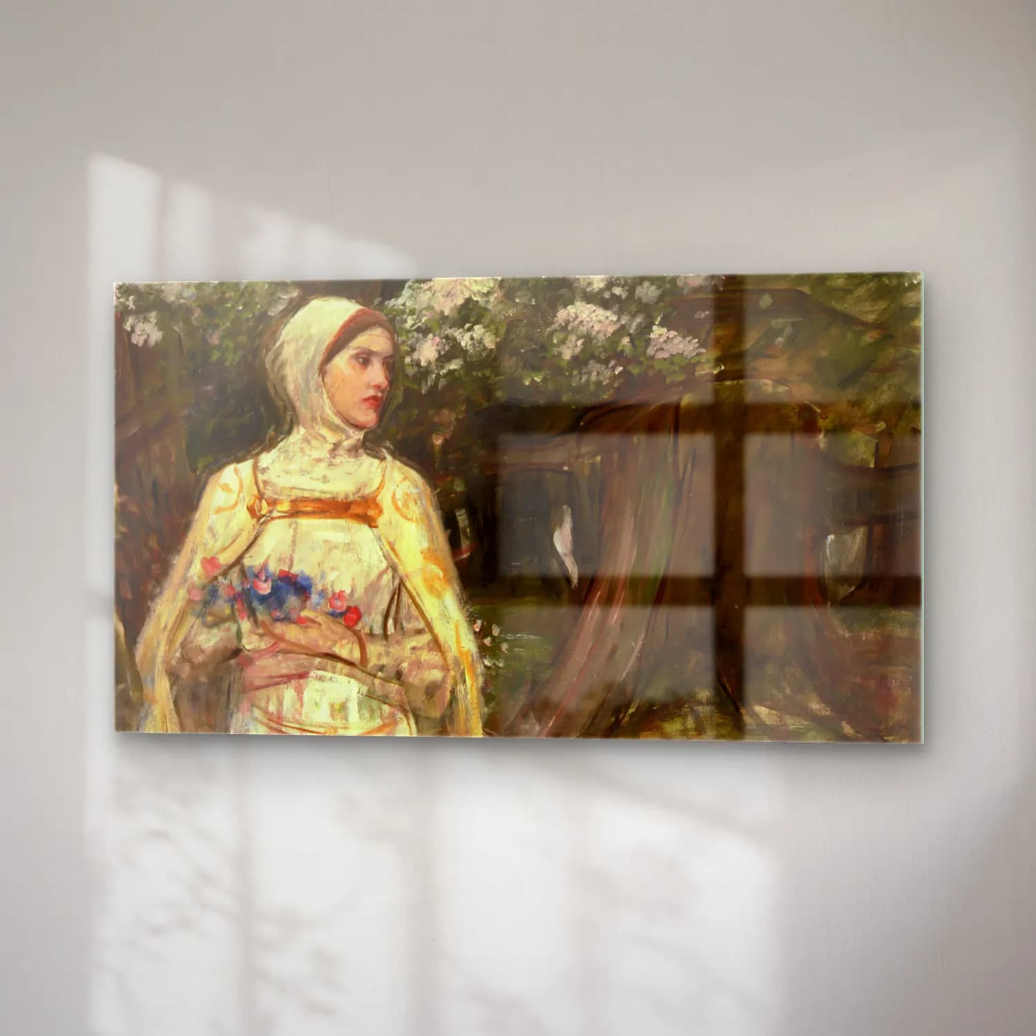 John William Waterhouse – Matilda formerly called Beatrice cam tablo — sağ açıdan görünüm