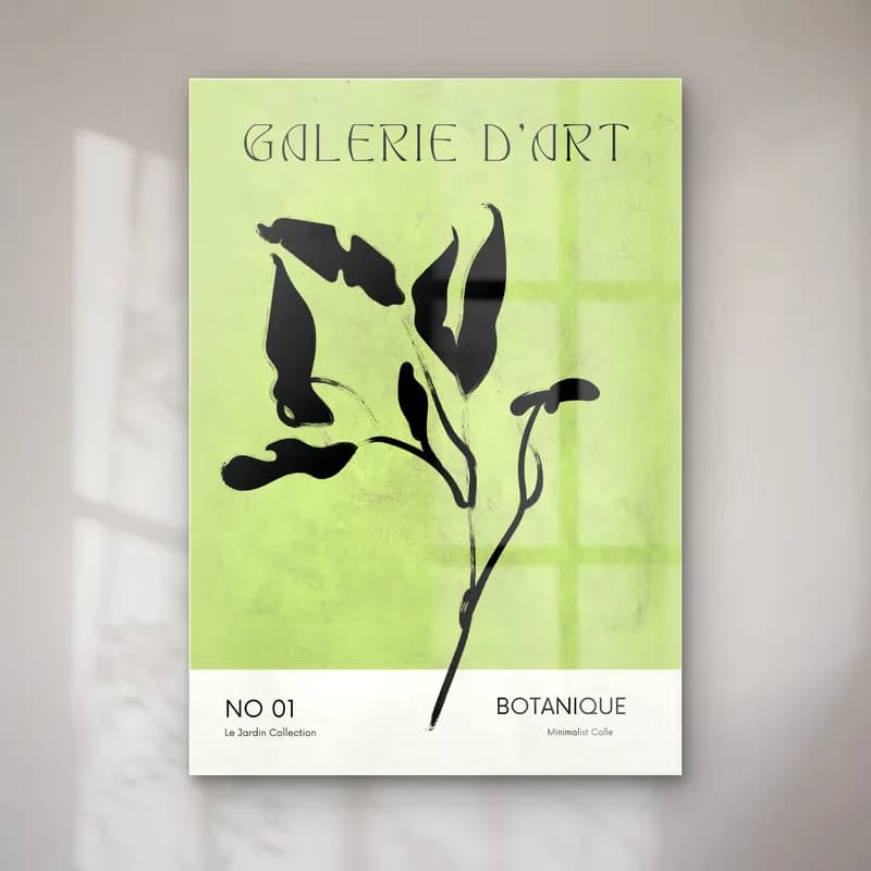 Botanik İllüstrasyon Zeytin Dalı No. 10 cam tablo — Botanik İllüstrasyon Zeytin Dalı No. 10 — botanik i̇llüstrasyon zeytin dalı