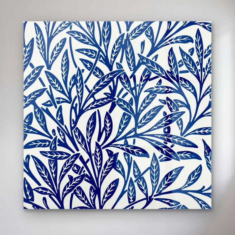Boho Çiçek Deseni No. 103 cam tablo — Boho Çiçek Deseni No. 103 — boho çiçek deseni