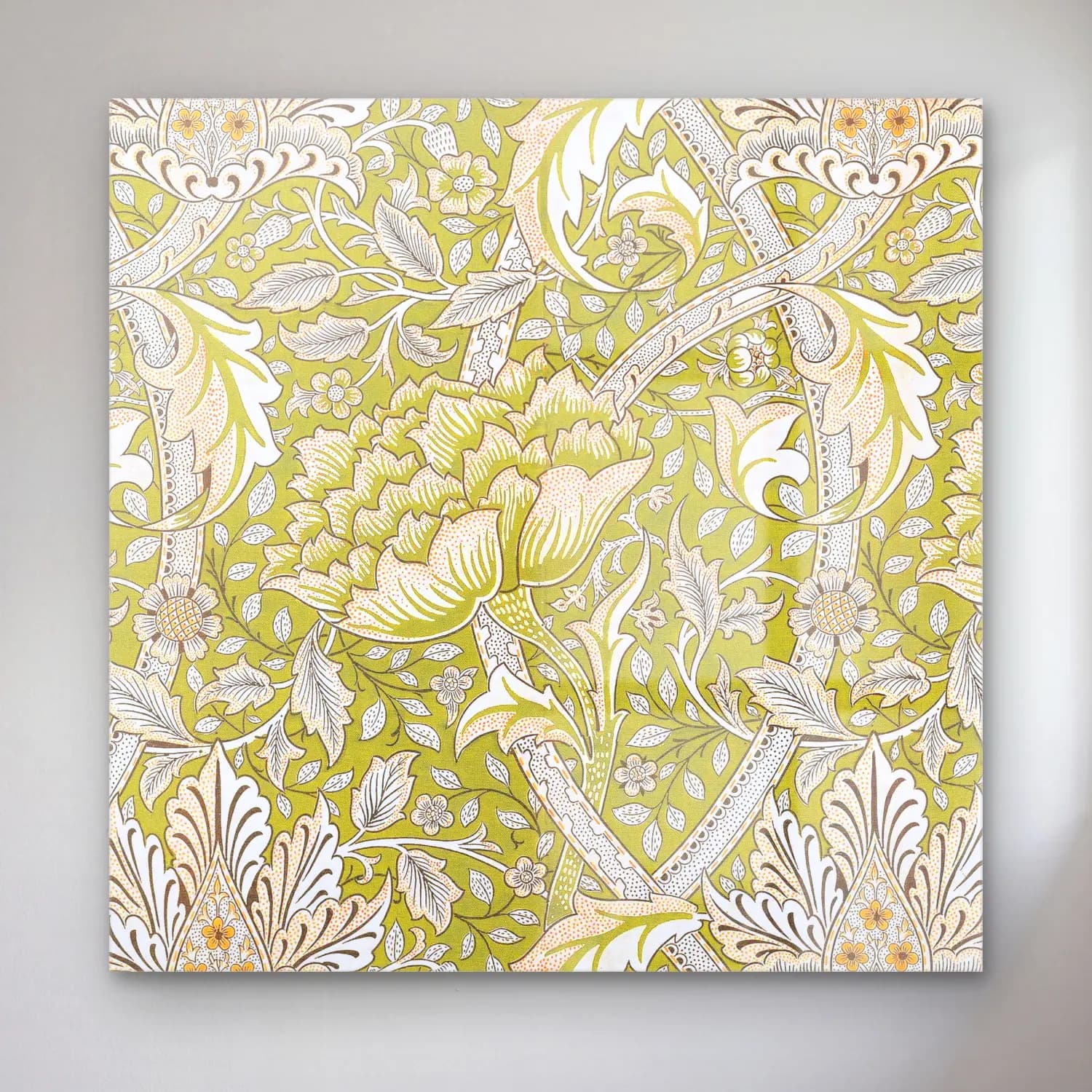 Pastel Çiçek Deseni No. 30 cam tablo — Pastel Çiçek Deseni No. 30 — pastel çiçek deseni