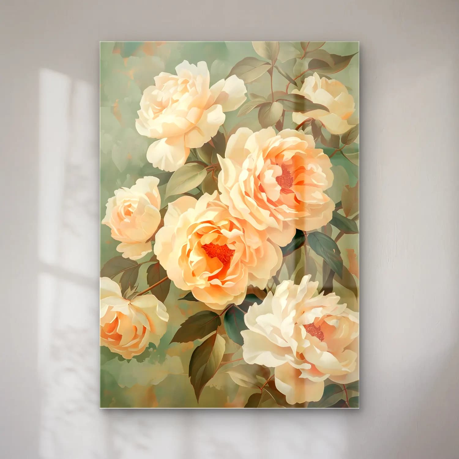 Pastel Güller No. 5 cam tablo — Pastel Güller No. 5 — pastel güller