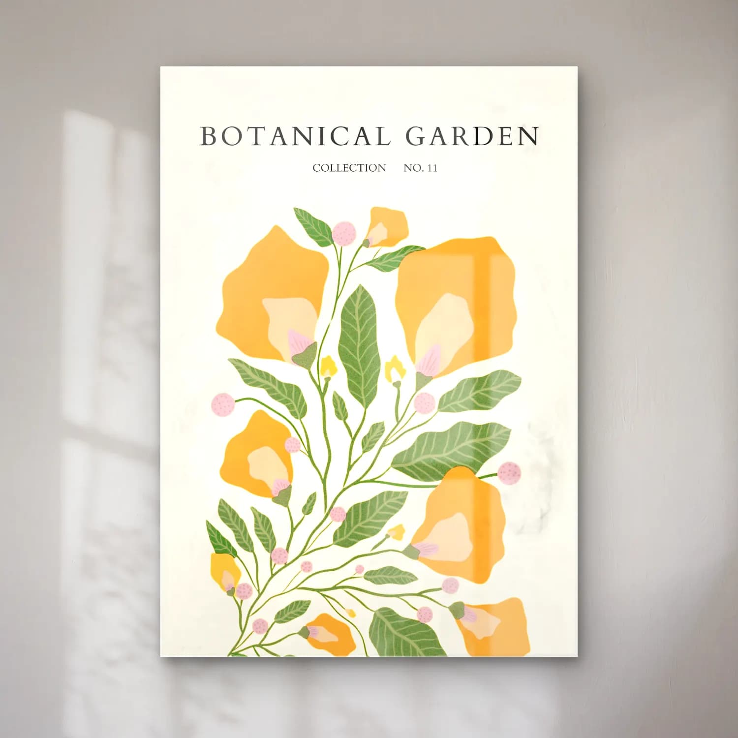 Botanik İllüstrasyon Çiçek Deseni No. 71 cam tablo — Botanik İllüstrasyon Çiçek Deseni No. 71 — botanik i̇llüstrasyon çiçek deseni