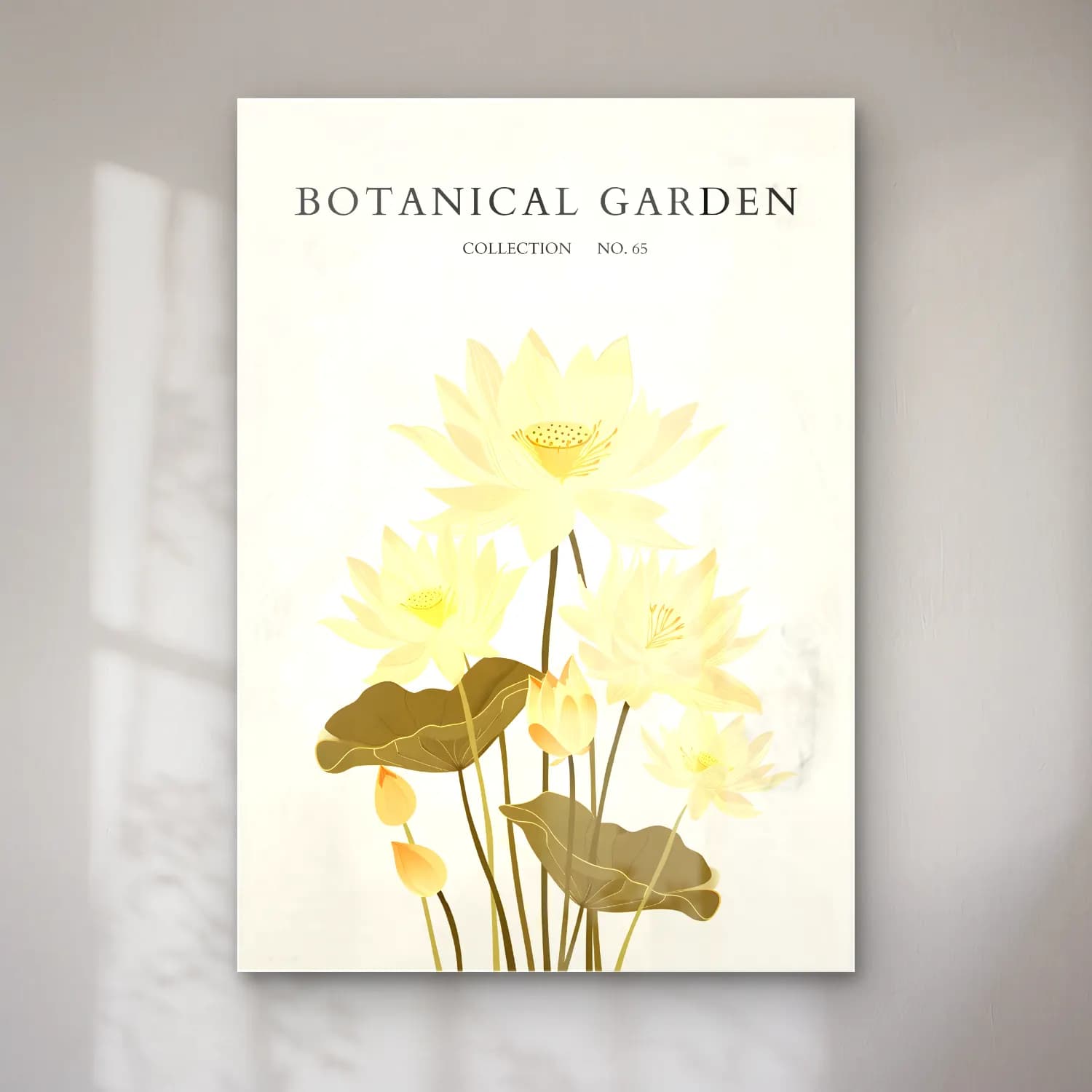 Botanik İllüstrasyon Lotus Çiçekleri No. 10 cam tablo — Botanik İllüstrasyon Lotus Çiçekleri No. 10 — botanik i̇llüstrasyon lotus çiçekleri
