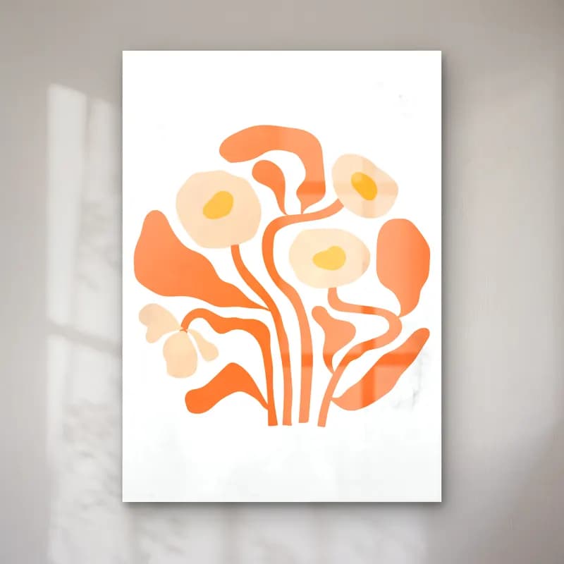 Botanik İllüstrasyon Çiçek Deseni No. 84 cam tablo — Botanik İllüstrasyon Çiçek Deseni No. 84 — botanik i̇llüstrasyon çiçek deseni