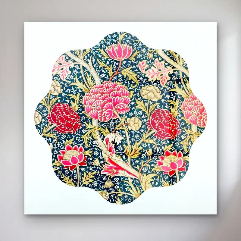Botanik İllüstrasyon Çiçek Deseni No. 160 cam tablo — Botanik İllüstrasyon Çiçek Deseni No. 160 — botanik i̇llüstrasyon çiçek deseni