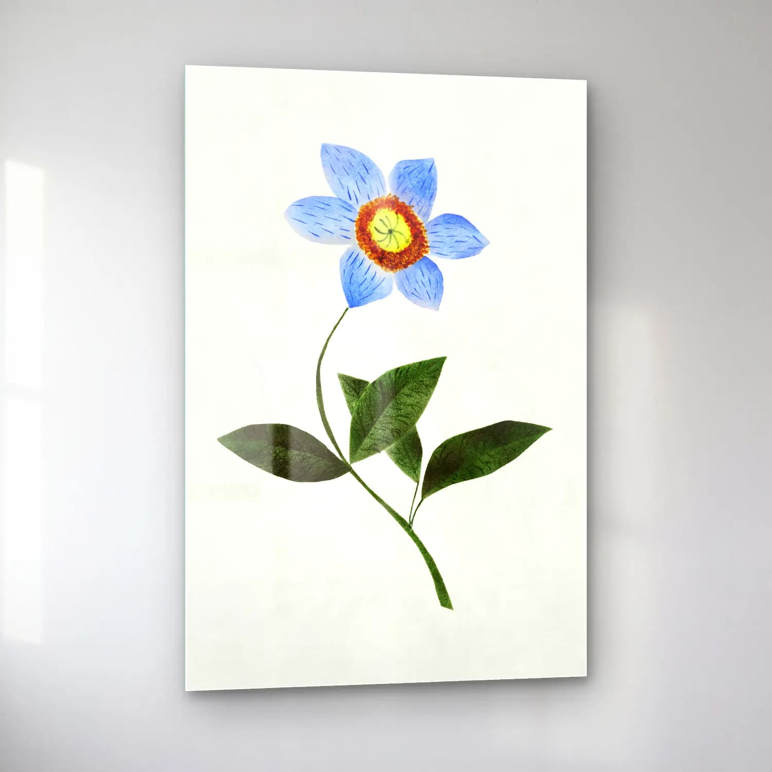 Mary Altha Nims – Star Flower cam tablo — sol açıdan görünüm
