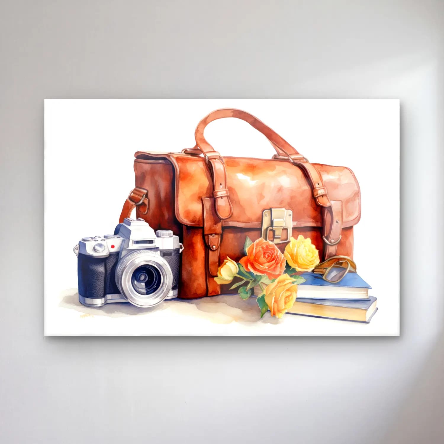 Suluboya Fotoğraf Makinesi cam tablo — Suluboya Fotoğraf Makinesi — suluboya fotoğraf makinesi