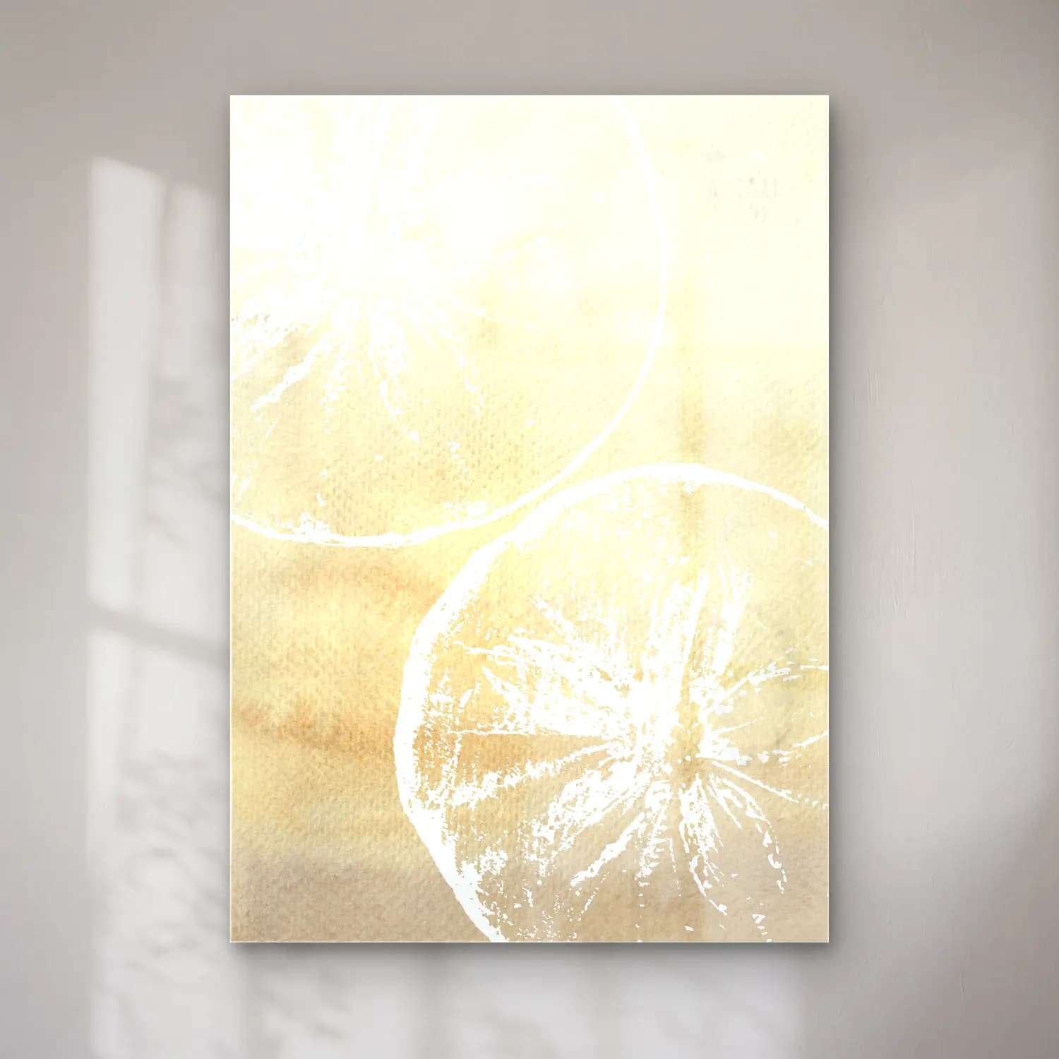 Pastel Limonlar – Bej Tonlar cam tablo — Pastel Limonlar – Bej Tonlar — pastel limonlar