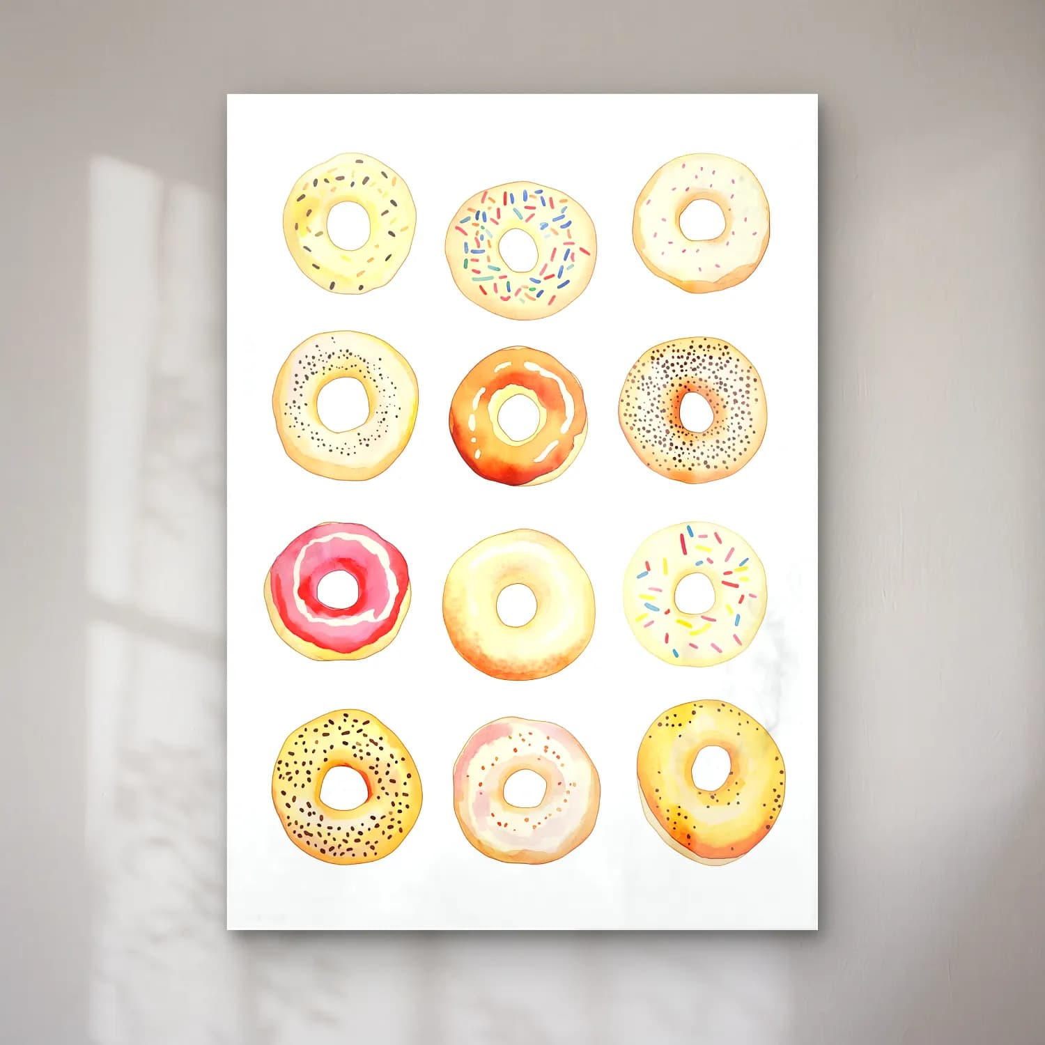 Pastel Tatlılar No. 13 cam tablo — Pastel Tatlılar No. 13 — pastel tatlılar