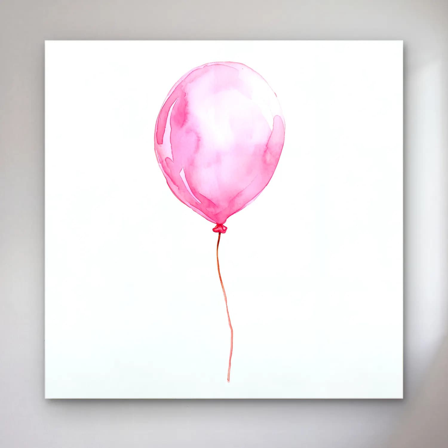 Suluboya Sıcak Hava Balonu No. 8 cam tablo — Suluboya Sıcak Hava Balonu No. 8 — suluboya sıcak hava balonu