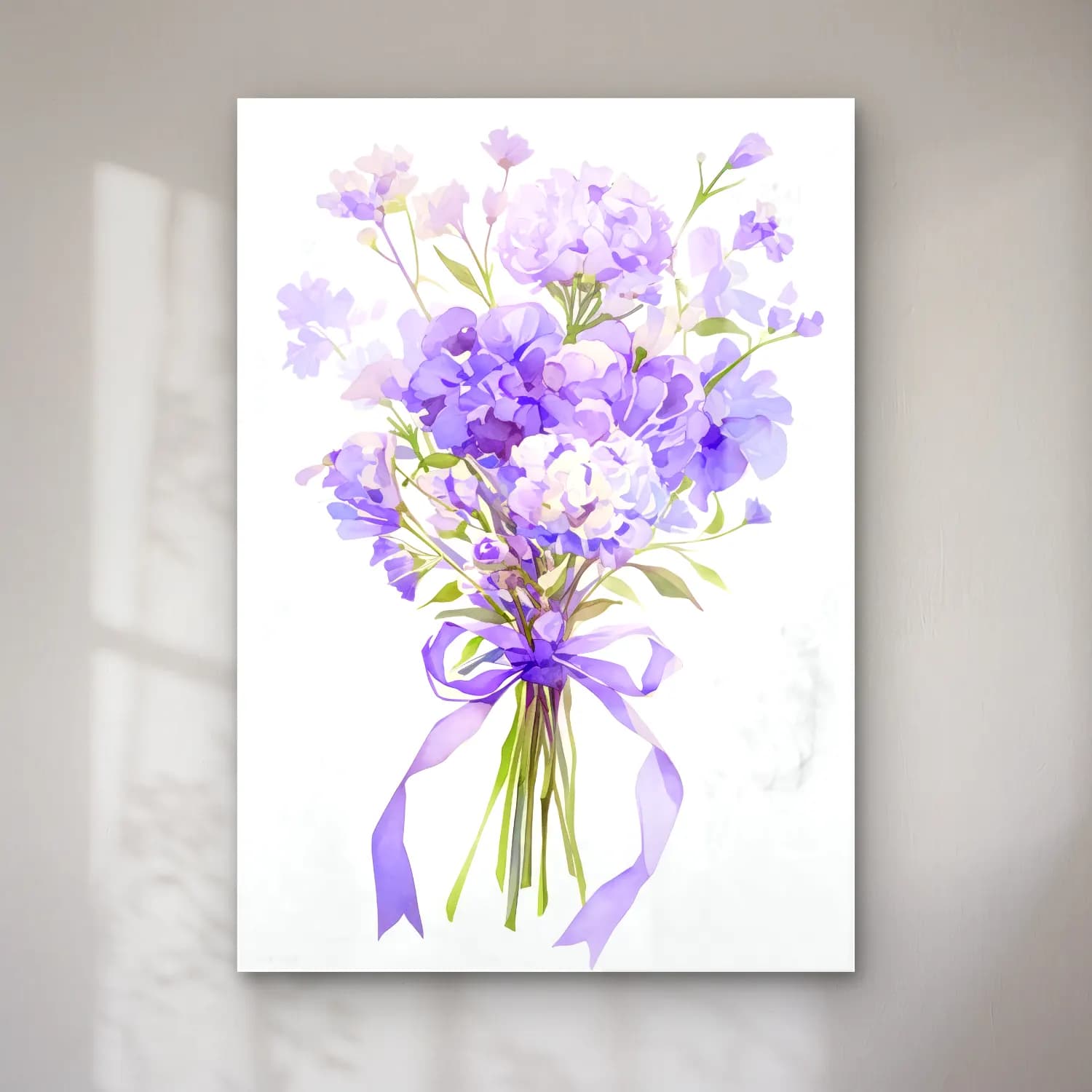 Pastel Vazoda Çiçek Buketi No. 5 cam tablo — Pastel Vazoda Çiçek Buketi No. 5 — pastel vazoda çiçek buketi