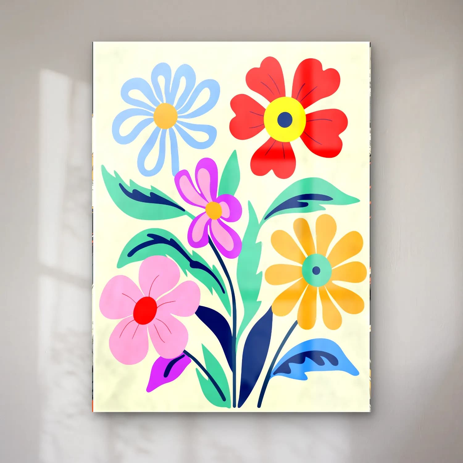 Maksimalist Çiçek Deseni – Pembe Tonlar cam tablo — Maksimalist Çiçek Deseni – Pembe Tonlar — maksimalist çiçek deseni