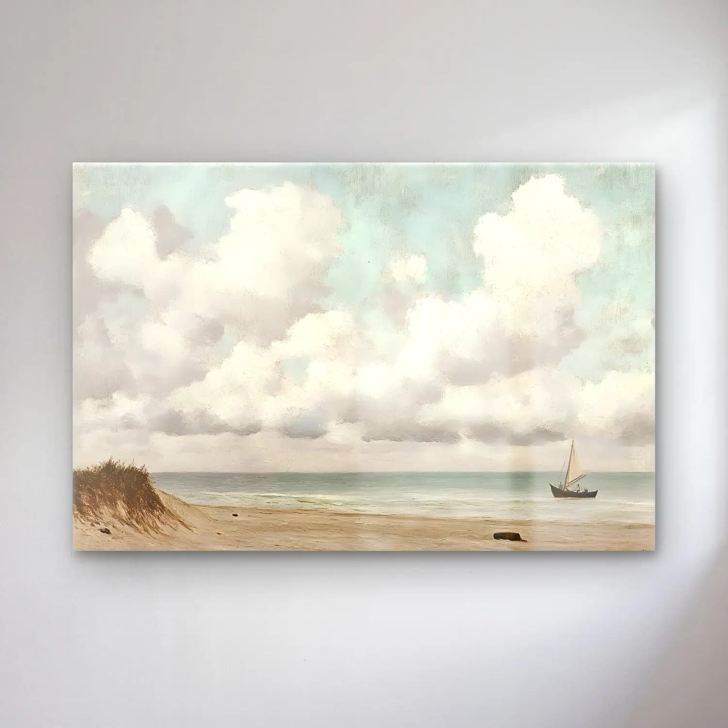 Yağlı Boya Bulutlu Gökyüzü No. 7 cam tablo — Yağlı Boya Bulutlu Gökyüzü No. 7 — yağlı boya bulutlu gökyüzü