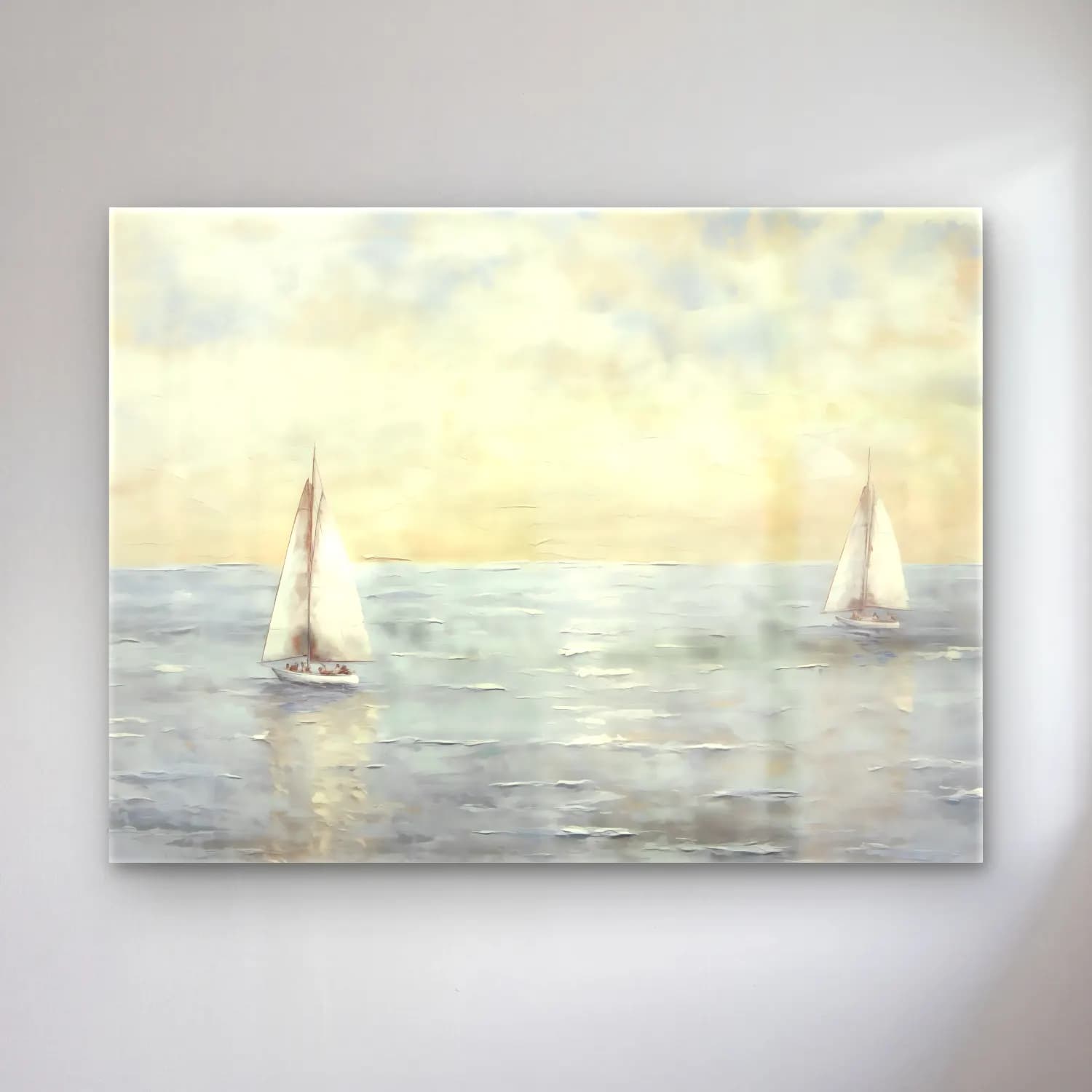 Empresyonist Yelkenliler No. 11 cam tablo — Empresyonist Yelkenliler No. 11 — empresyonist yelkenliler